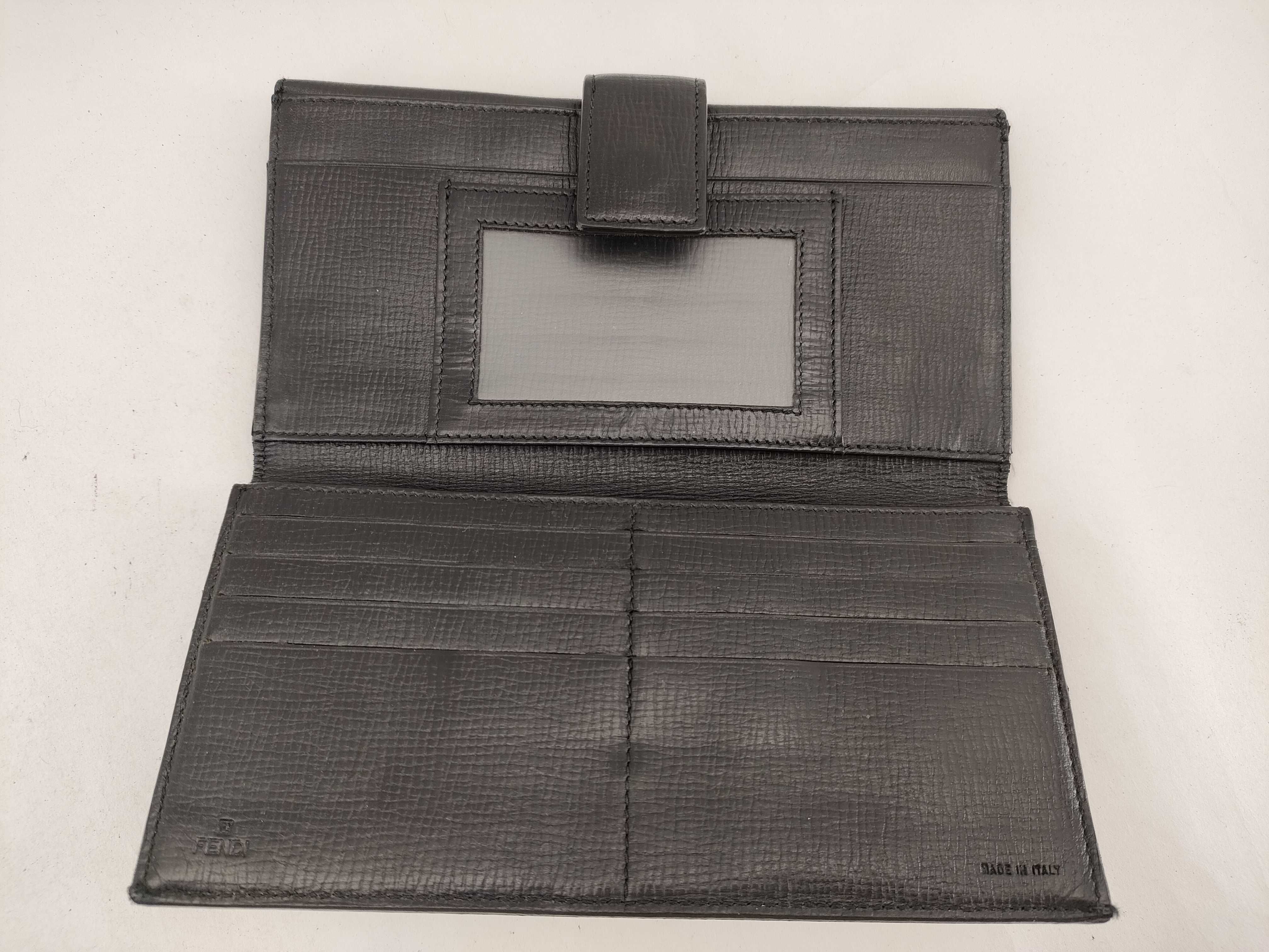 【水曜終了】(10709_0134)FENDI ズッカ柄 長財布/Wホック 財布