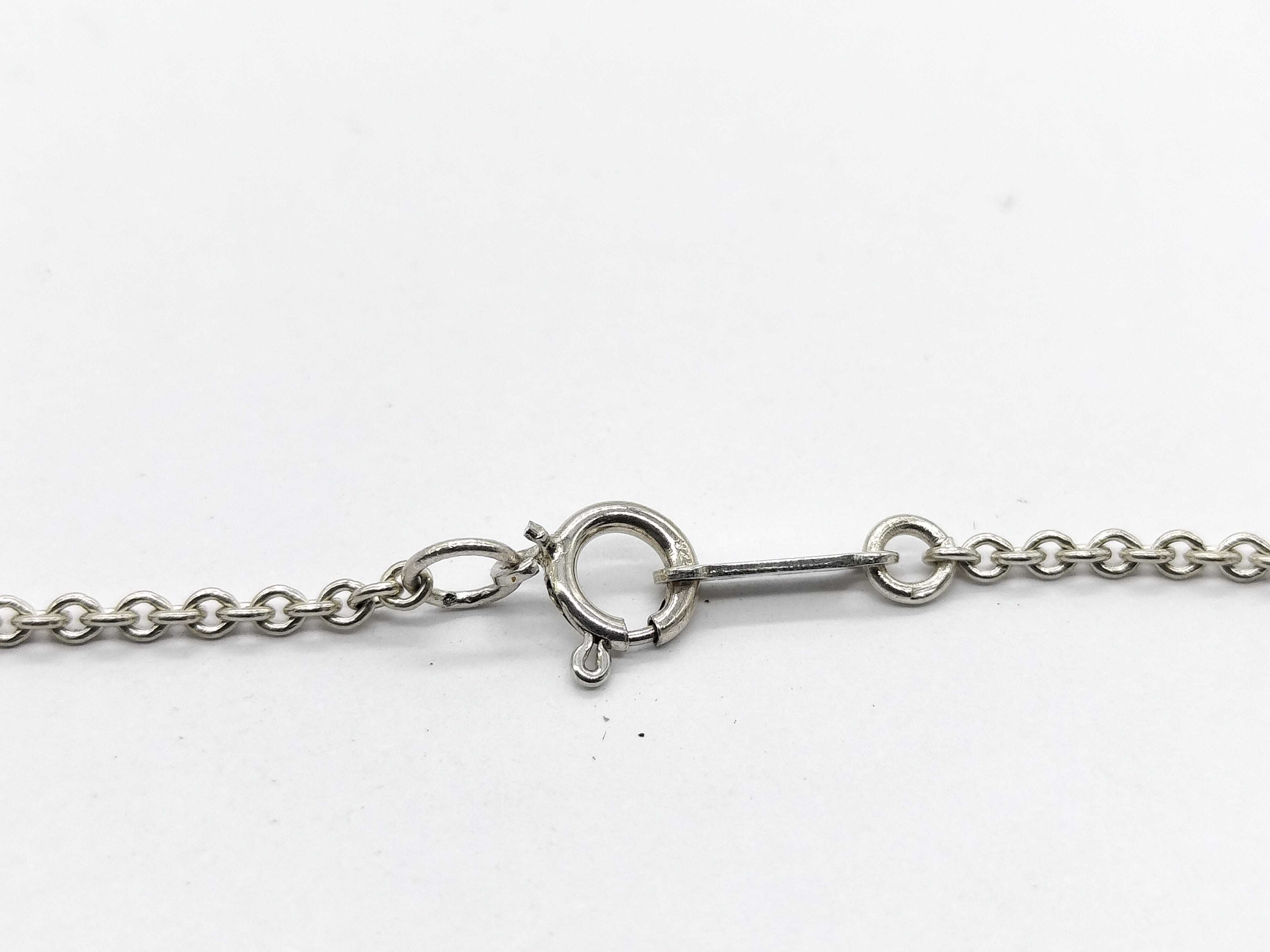 【水曜終了】(10700_0098)Tiffany&Co. ビーン エルサ・ペレッティ ビーンズ ネックレス シルバー SV925 11.5g ネックレス