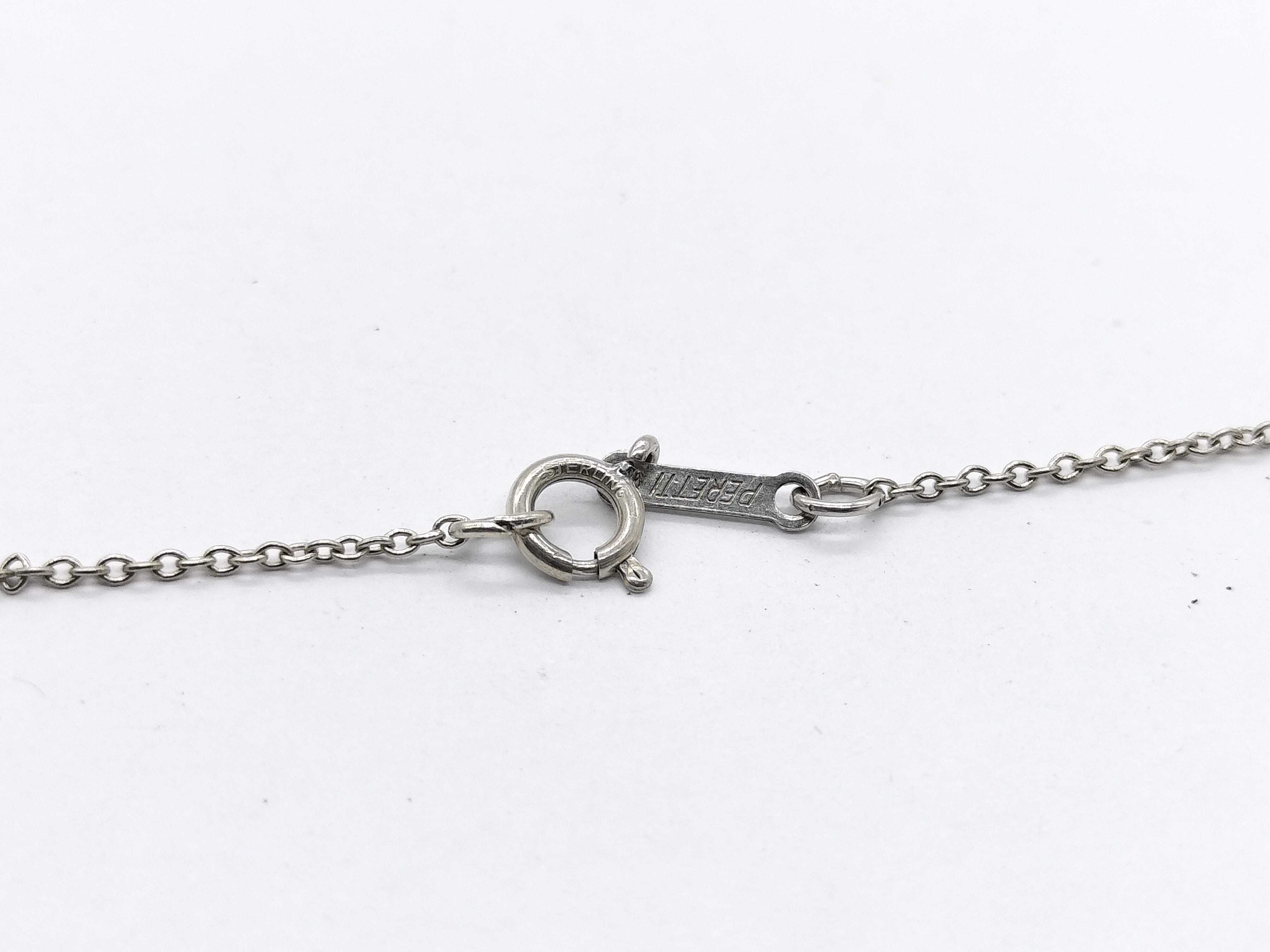 【水曜終了】(10700_0099)Tiffany&Co. ビーン エルサ・ペレッティ ビーンズ ネックレス シルバー SV925 2.9 ネックレス