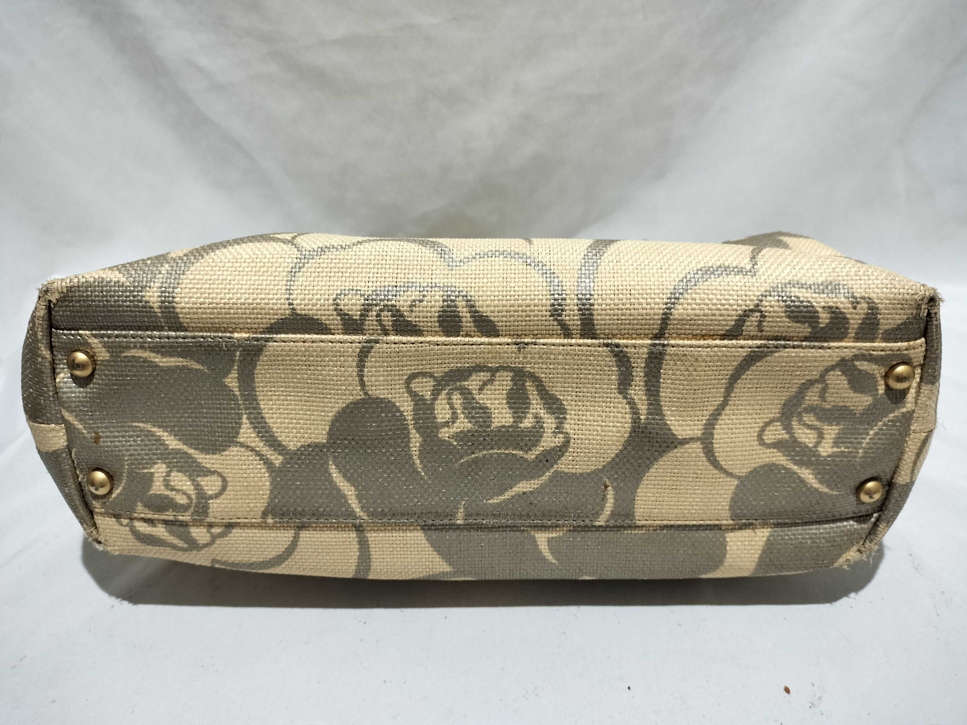 【水曜終了】(10707_0034)CHANEL ココマーク カメリア ストローチェーントート ローマ限定 ポーチ無 ハンドバッグ