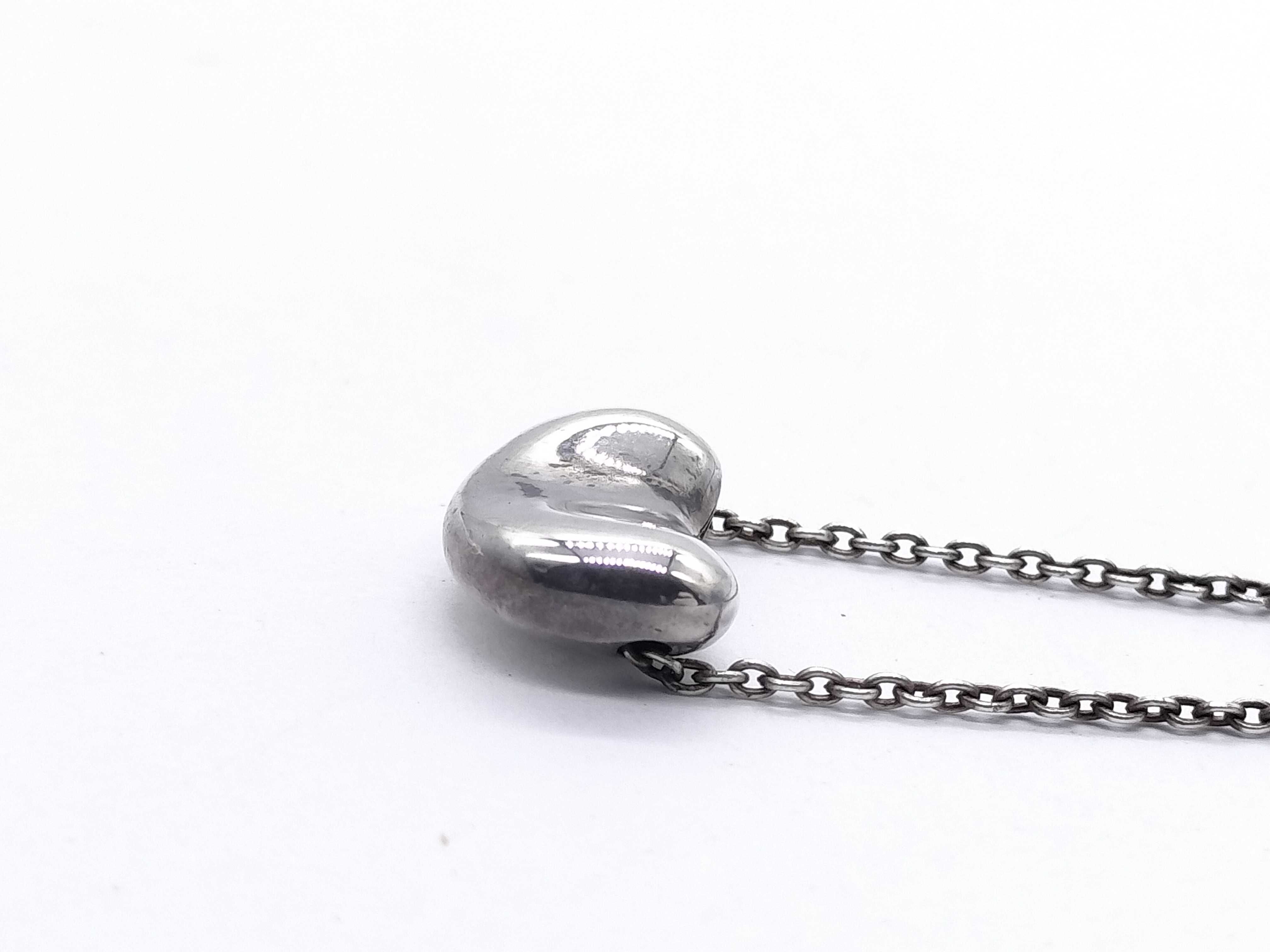 【水曜終了】(10700_0122)Tiffany&Co. ビーン ビーンズネックレス スターリング ペレッティ ネックレス