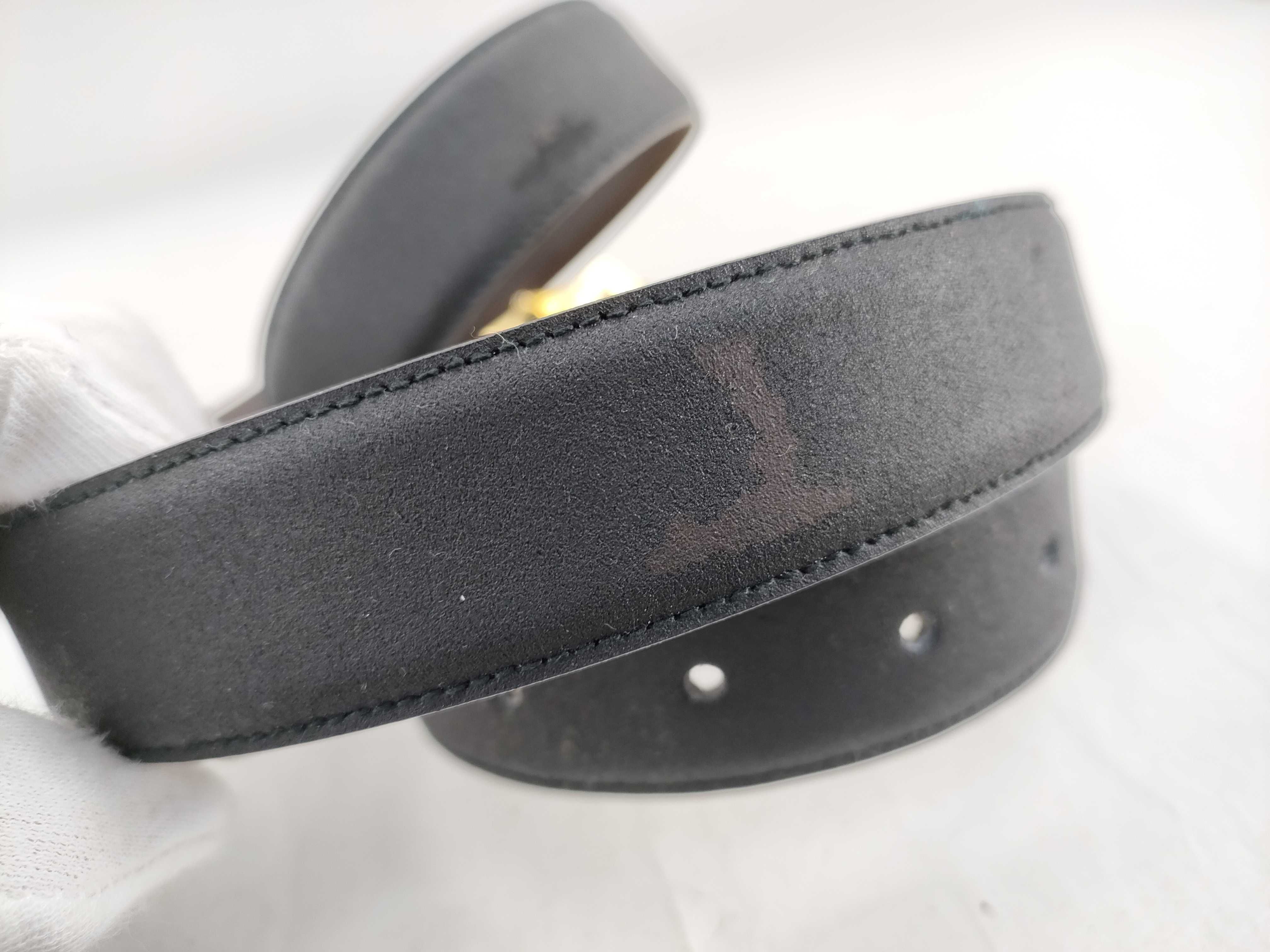 【水曜終了】(10709_0135)FENDI ロゴバックル ベルト ベルト