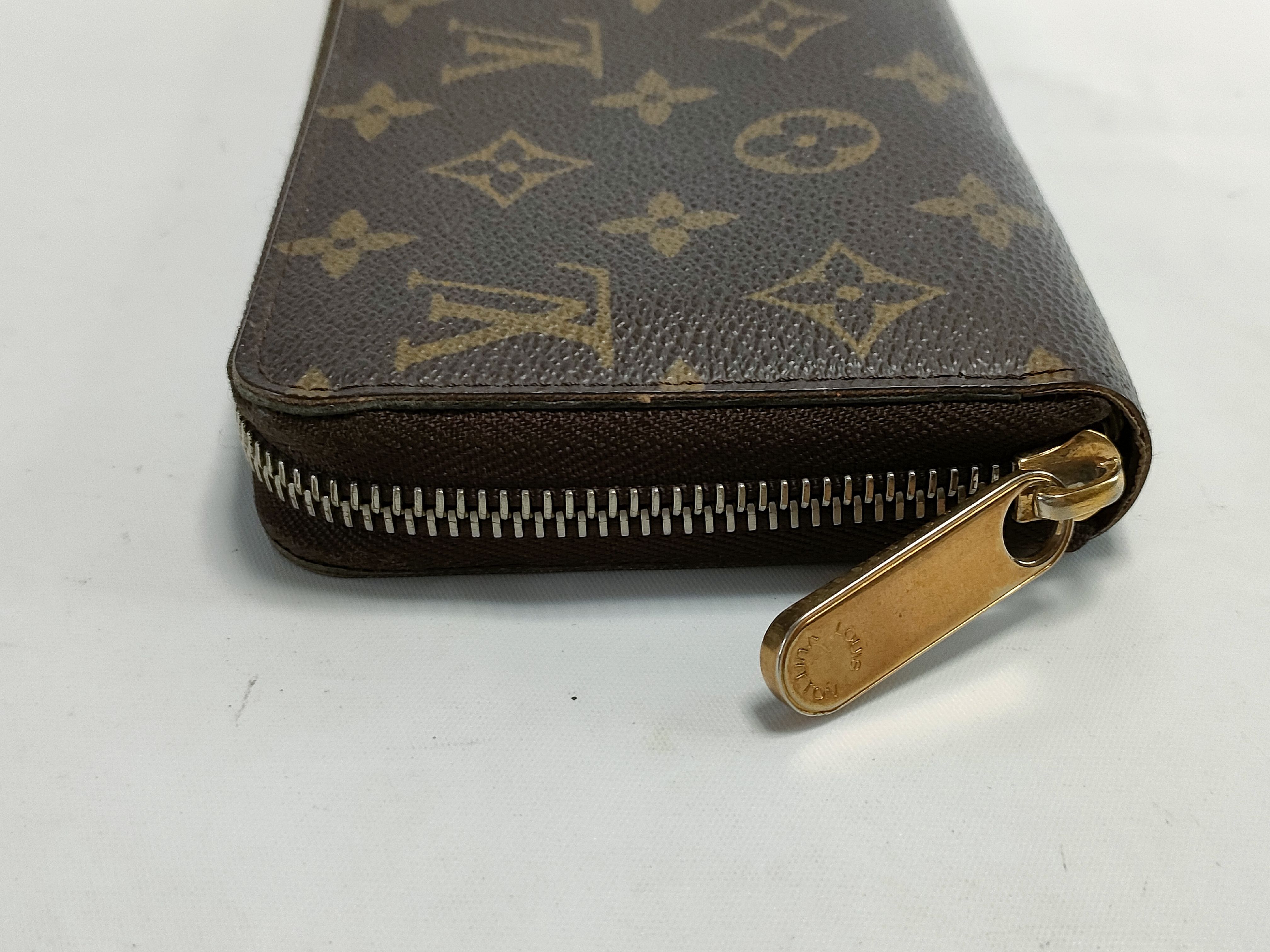 【水曜終了】(10708_0104)LOUIS VUITTON モノグラム ジッピー・ウォレット 財布