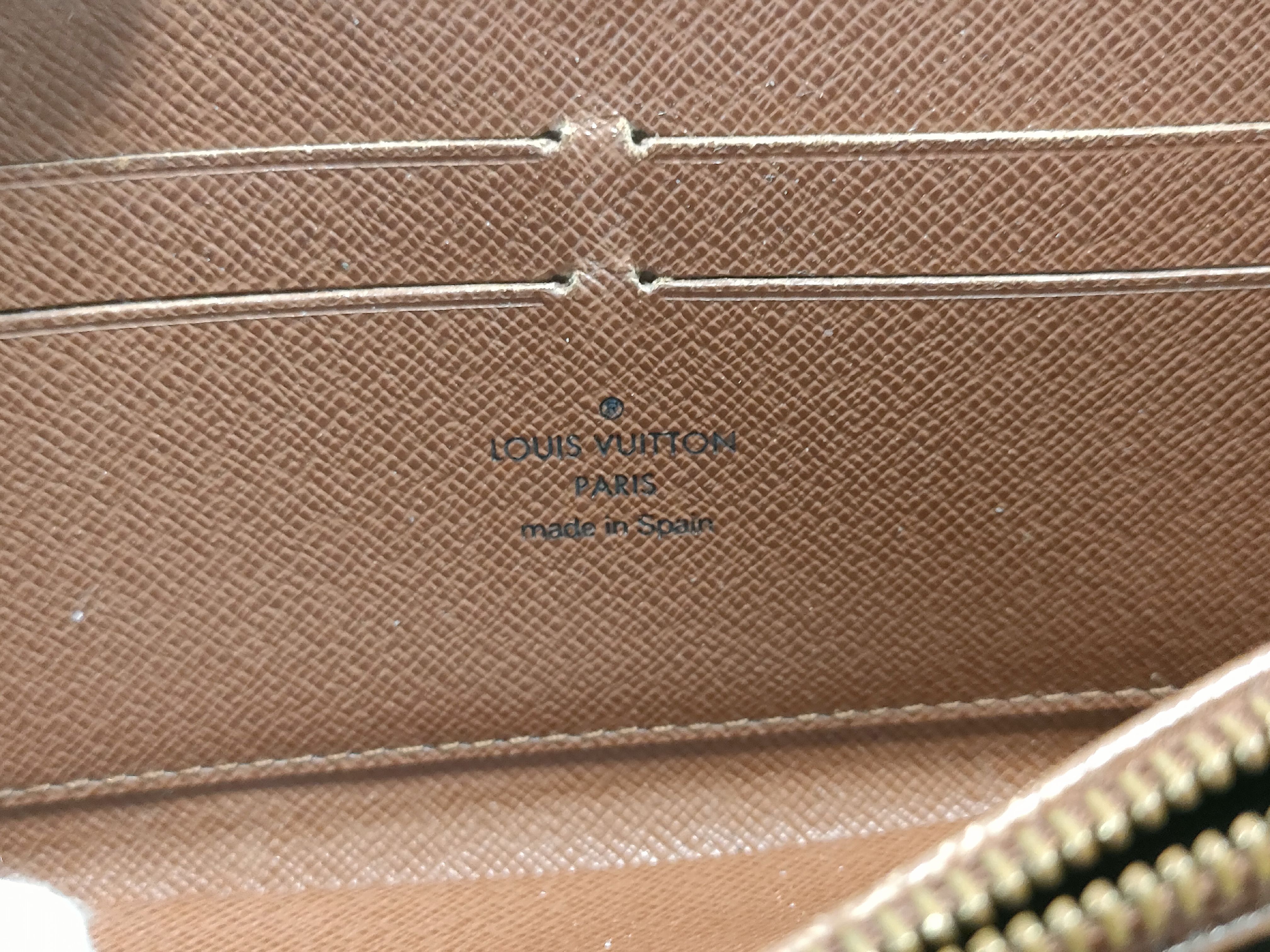 【水曜終了】(10708_0104)LOUIS VUITTON モノグラム ジッピー・ウォレット 財布