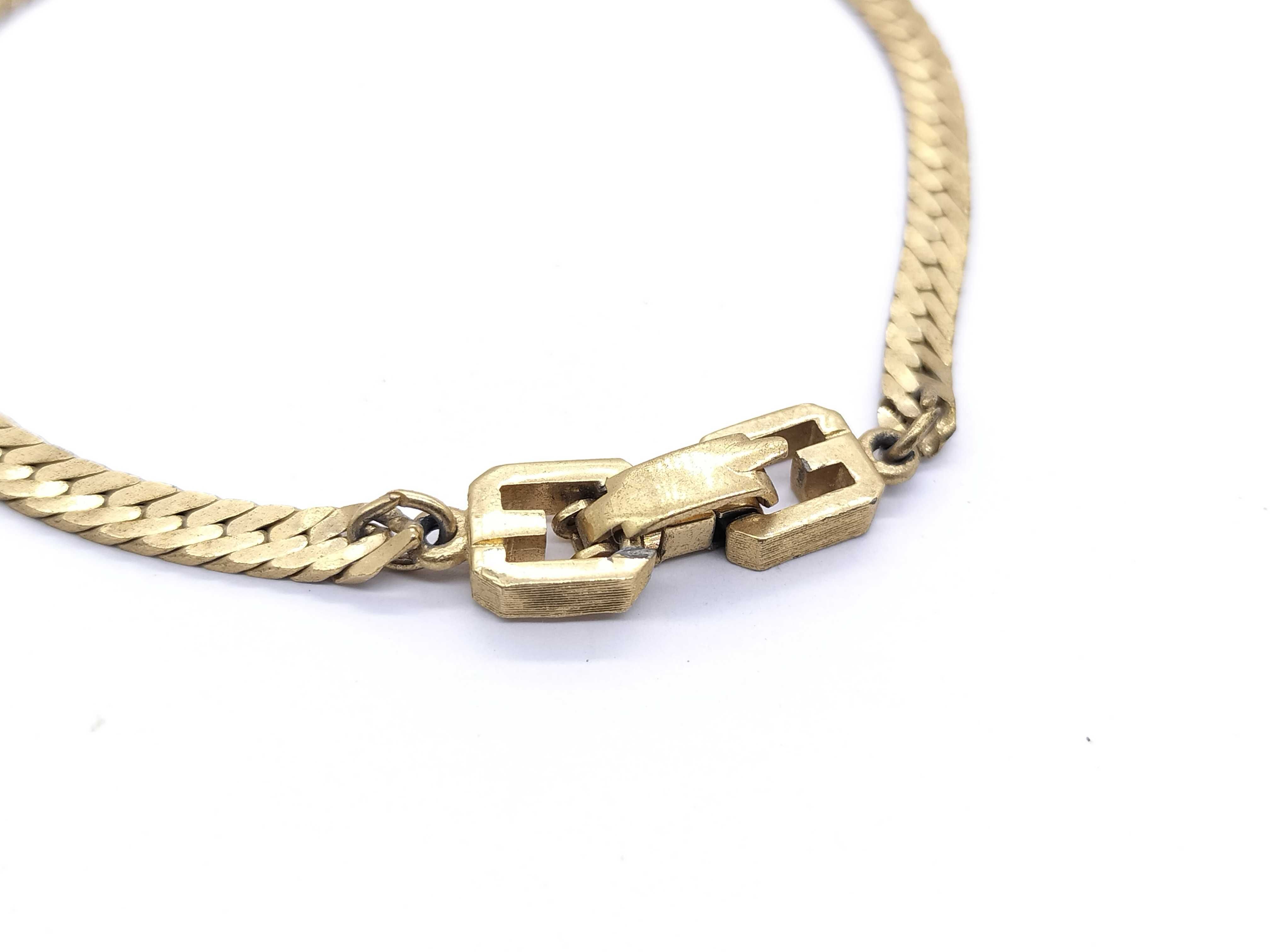 【水曜終了】(10700_0082)GIVENCHY ゴールド ブレスレット・バングル