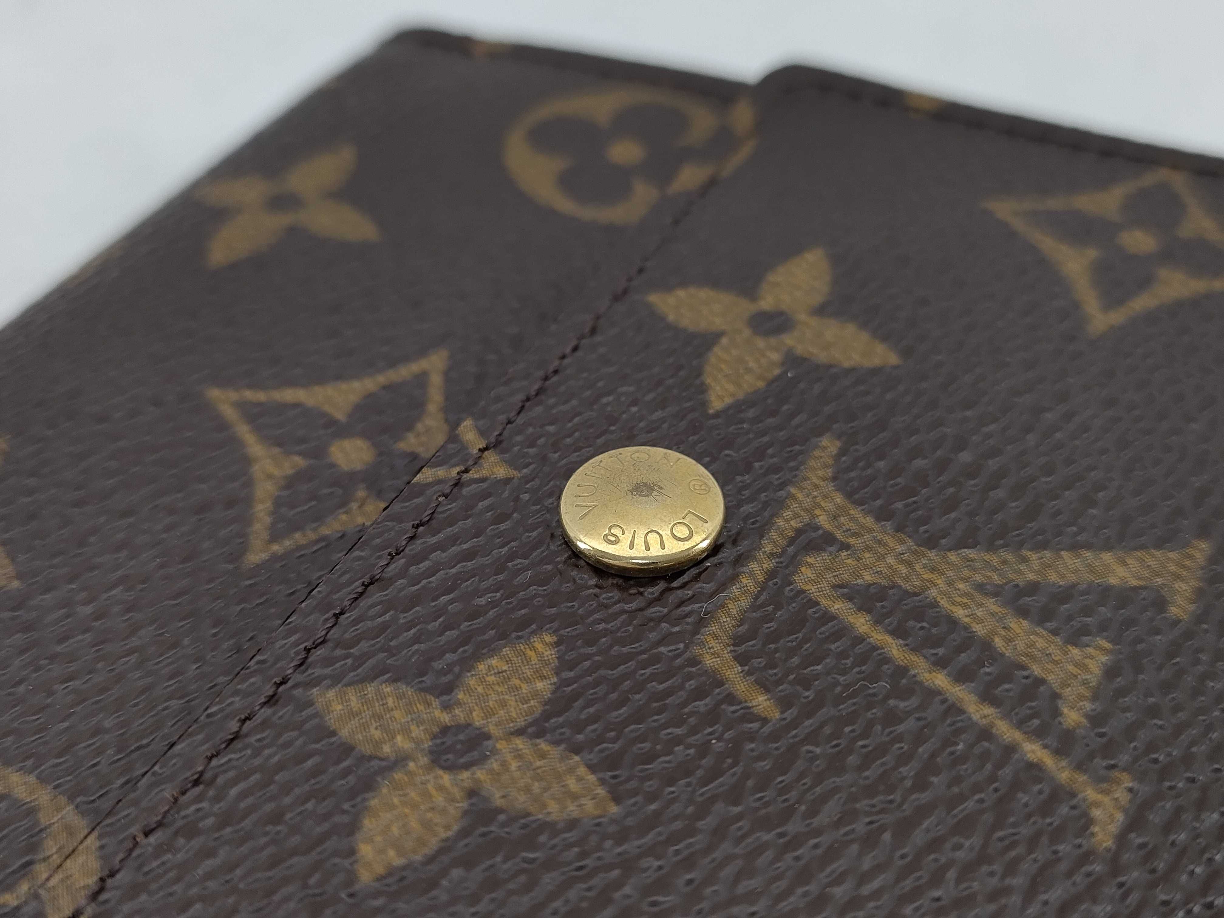 【水曜終了】(10697_0073)LOUIS VUITTON モノグラム Wホック 財布