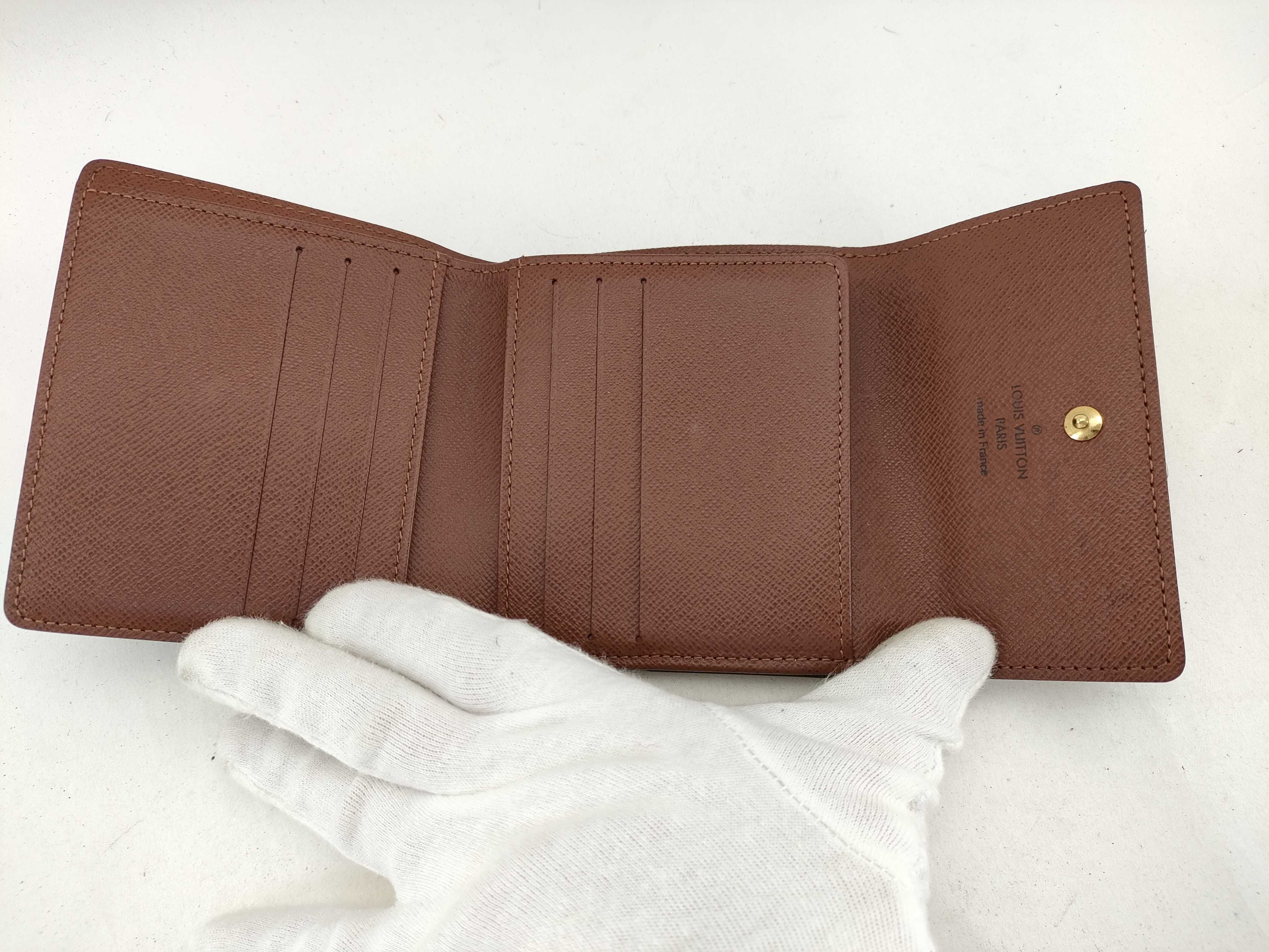 【水曜終了】(10697_0073)LOUIS VUITTON モノグラム Wホック 財布