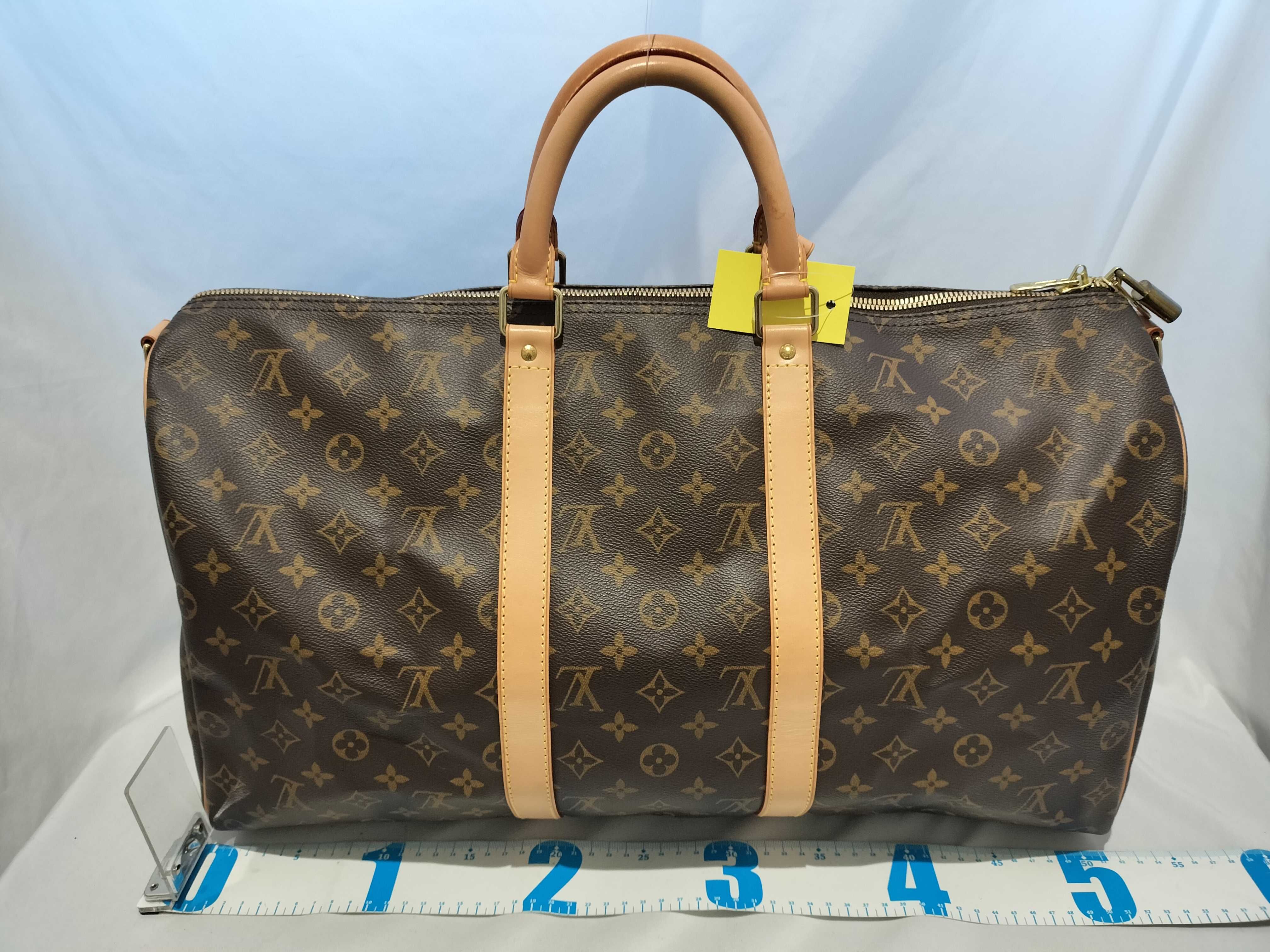 【水曜終了】(10697_0038)LOUIS VUITTON モノグラム M41416 キーポル・バンドリエール50 ボストンバッグ