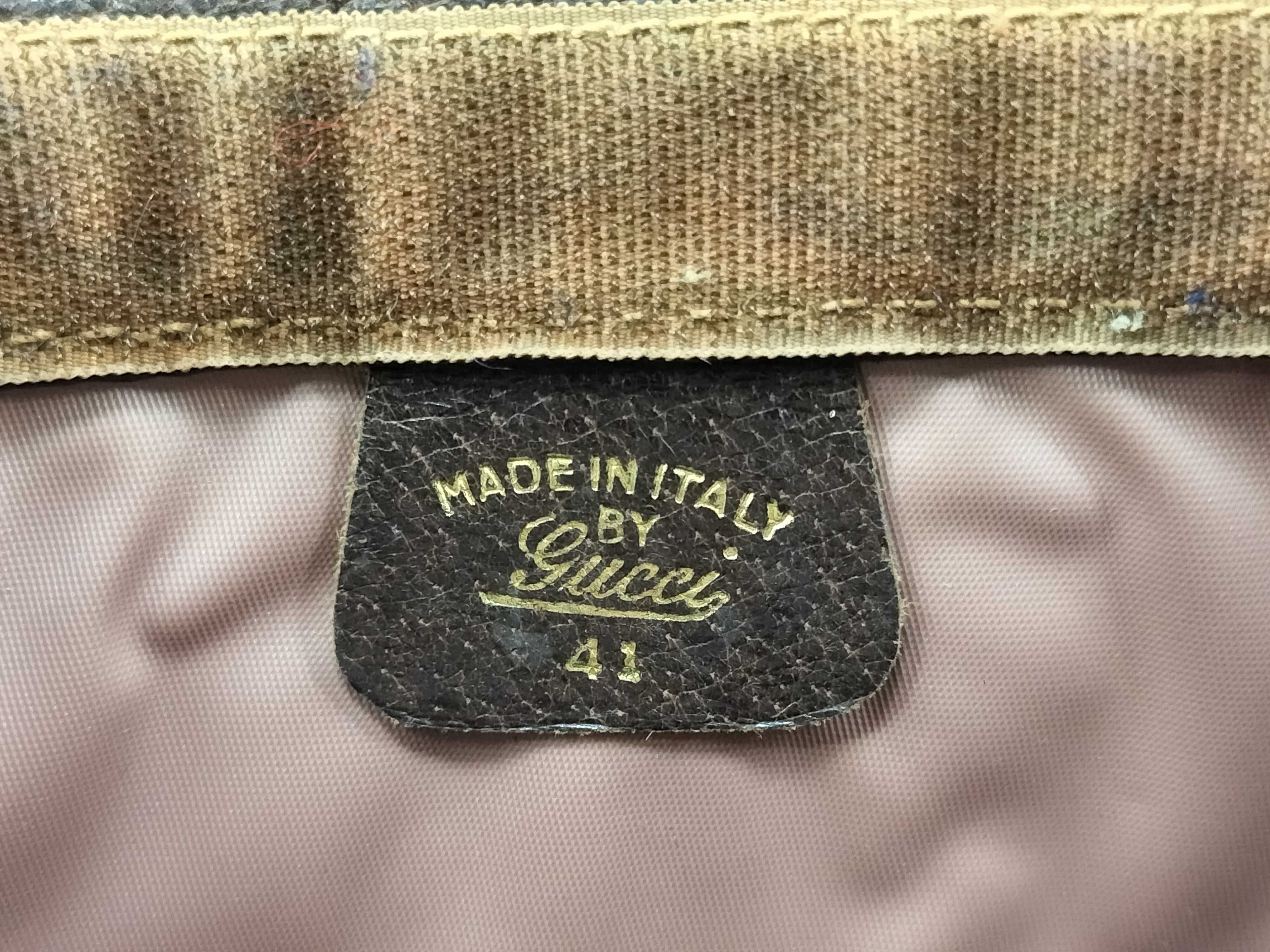 【水曜終了】(10709_0013)GUCCI オールド GGスプリーム シェリー ポーチ ポーチ