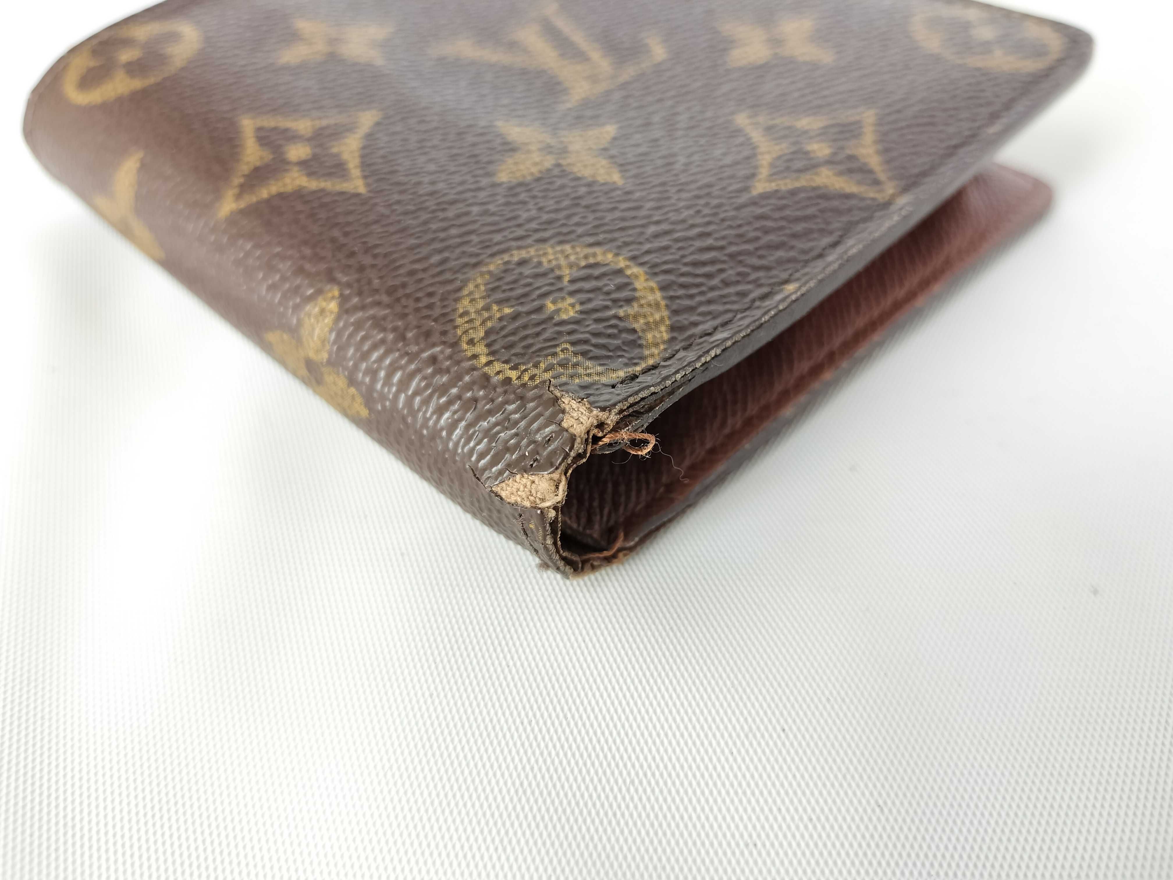 【水曜終了】(10708_0107)LOUIS VUITTON モノグラム 折財布 財布