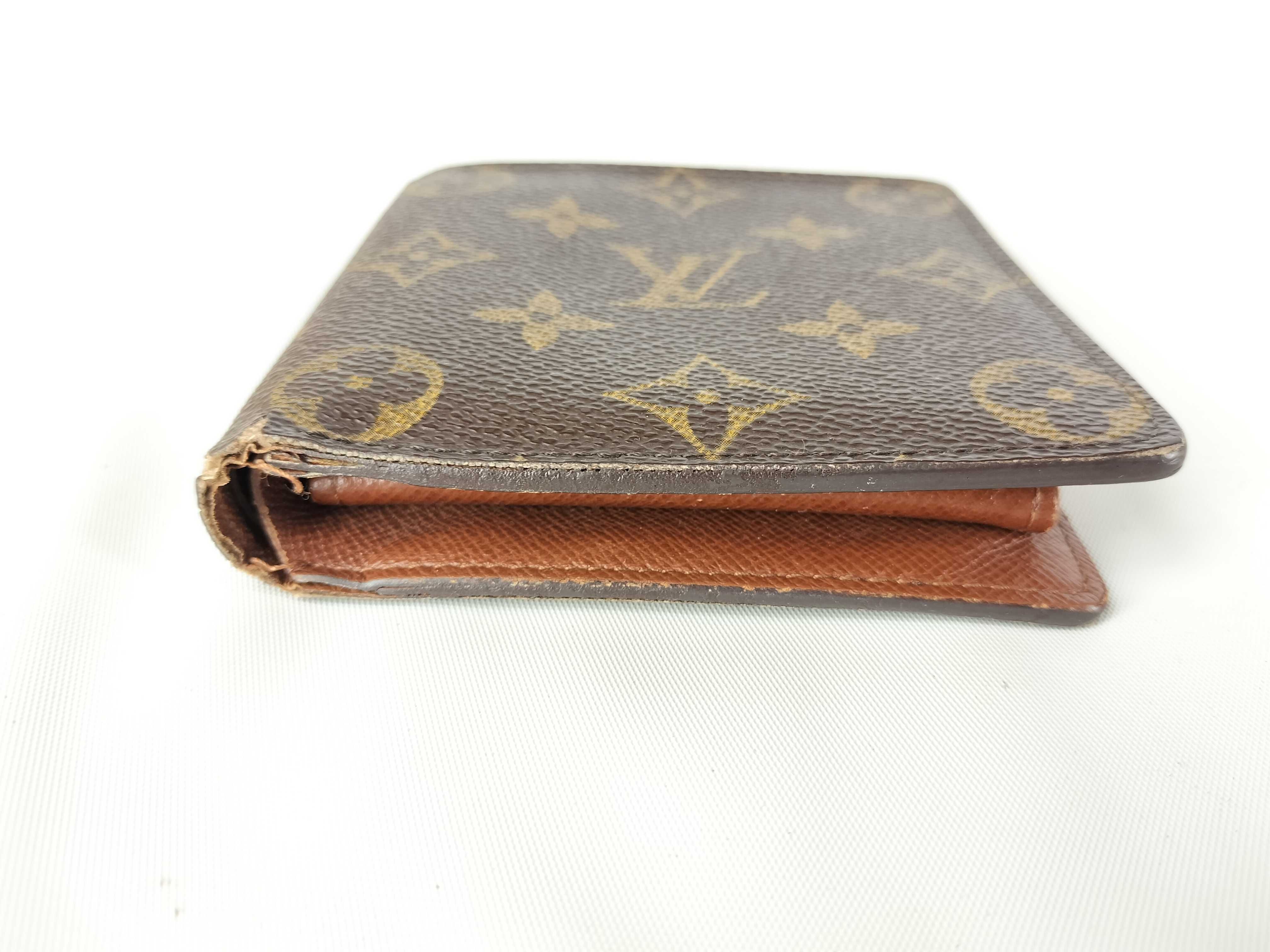 【水曜終了】(10708_0107)LOUIS VUITTON モノグラム 折財布 財布