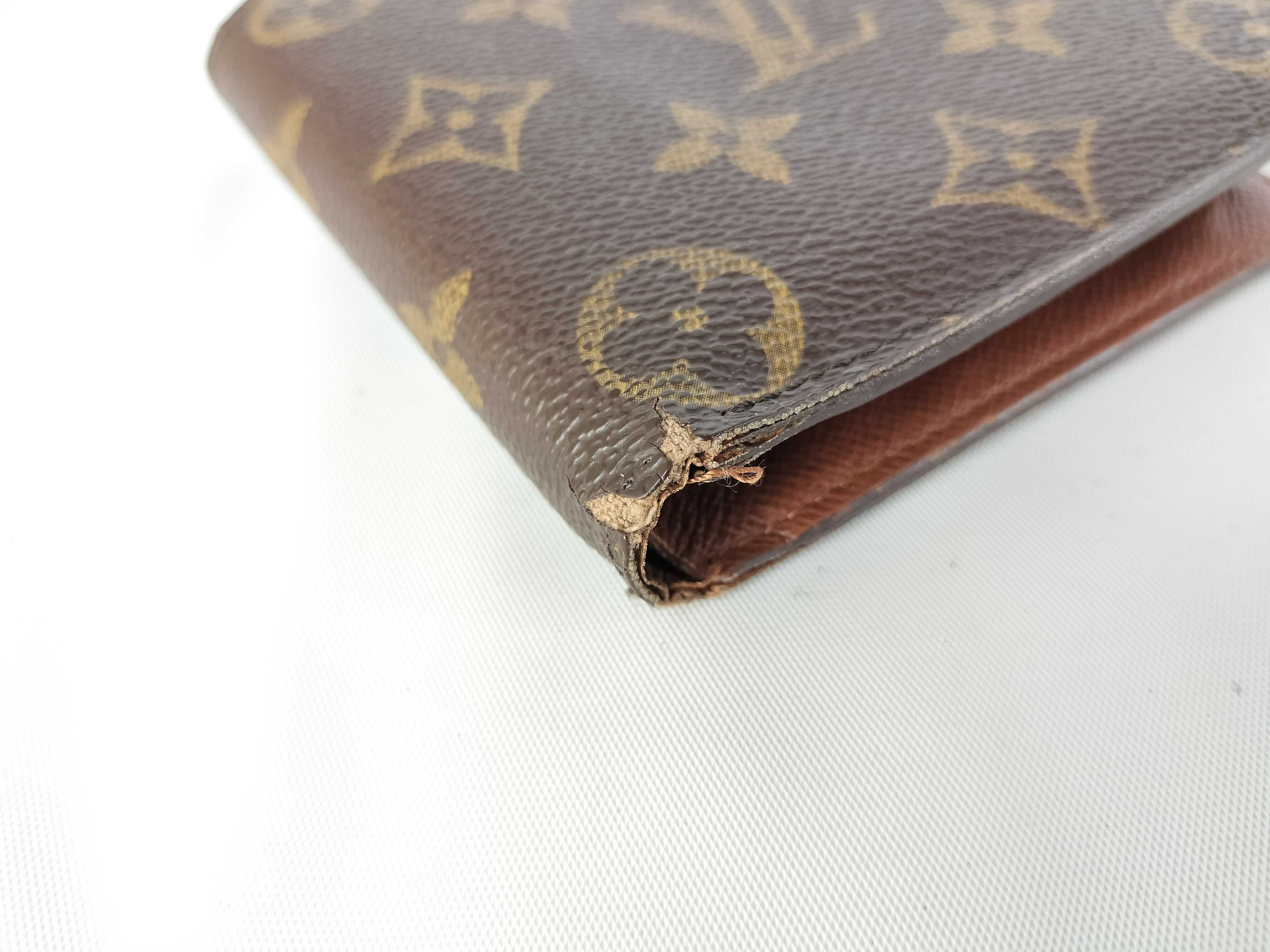 【水曜終了】(10708_0107)LOUIS VUITTON モノグラム 折財布 財布