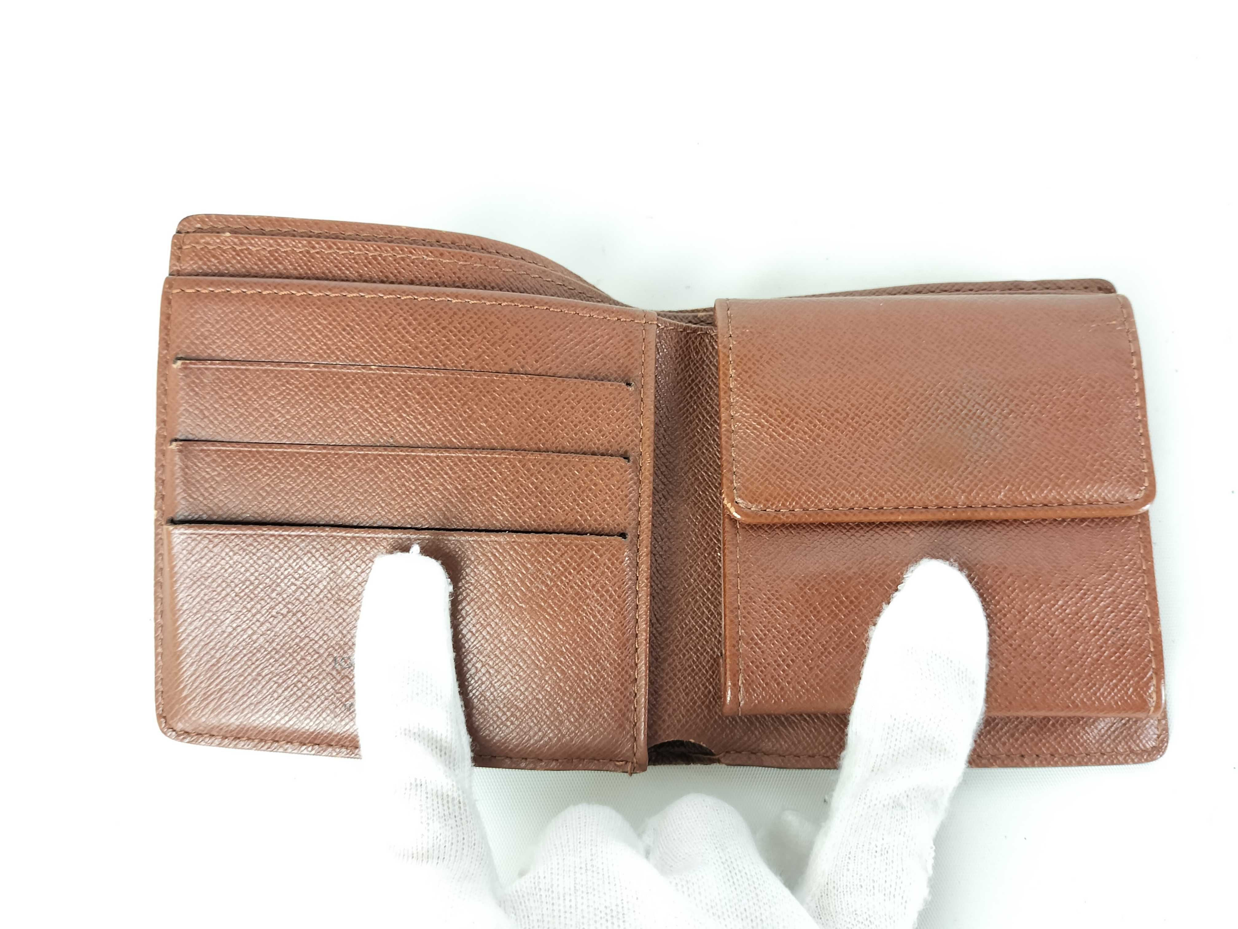 【水曜終了】(10708_0107)LOUIS VUITTON モノグラム 折財布 財布