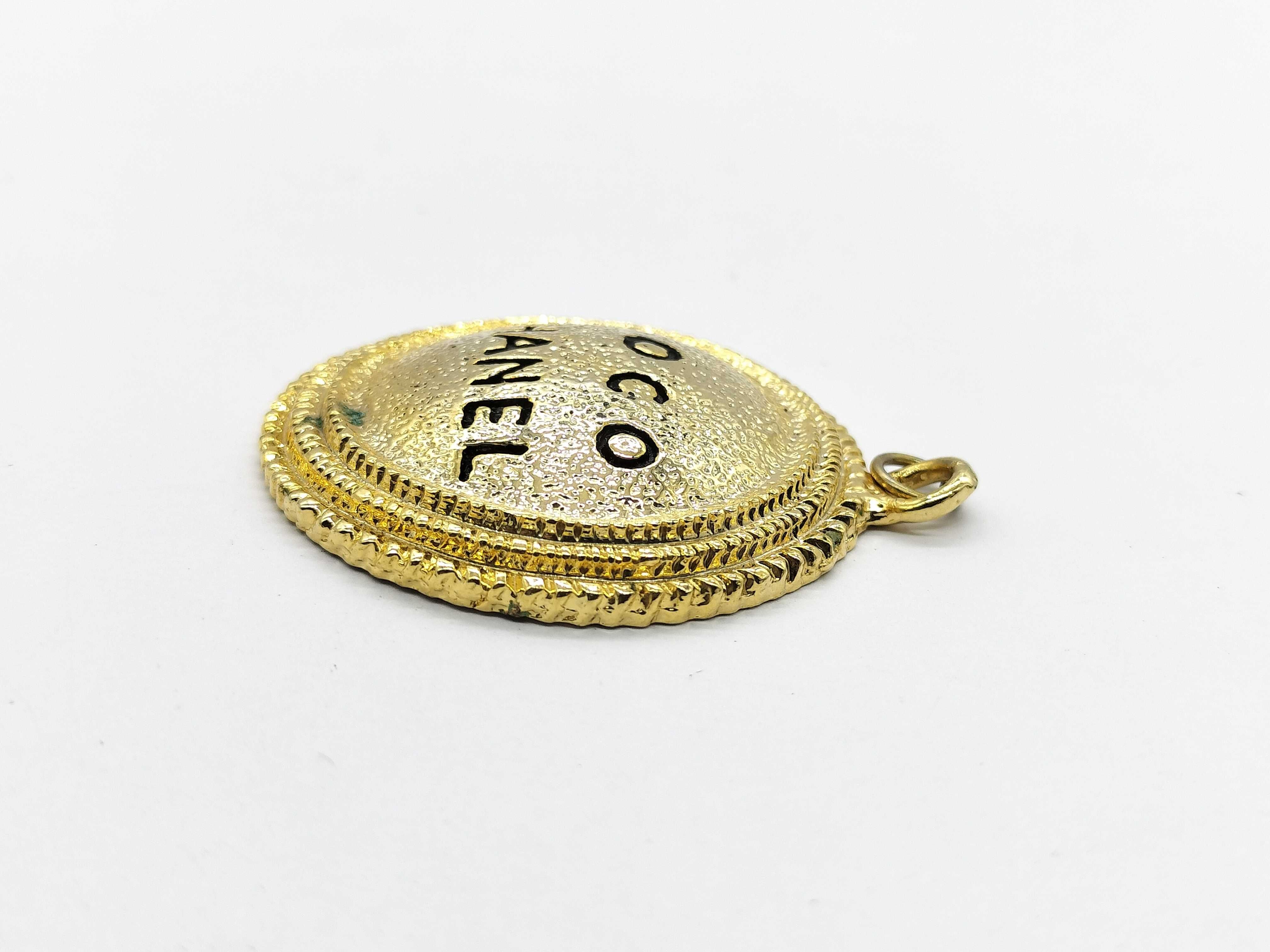 【水曜終了】(10707_0007)▼CHANEL プレート ペンダントトップ