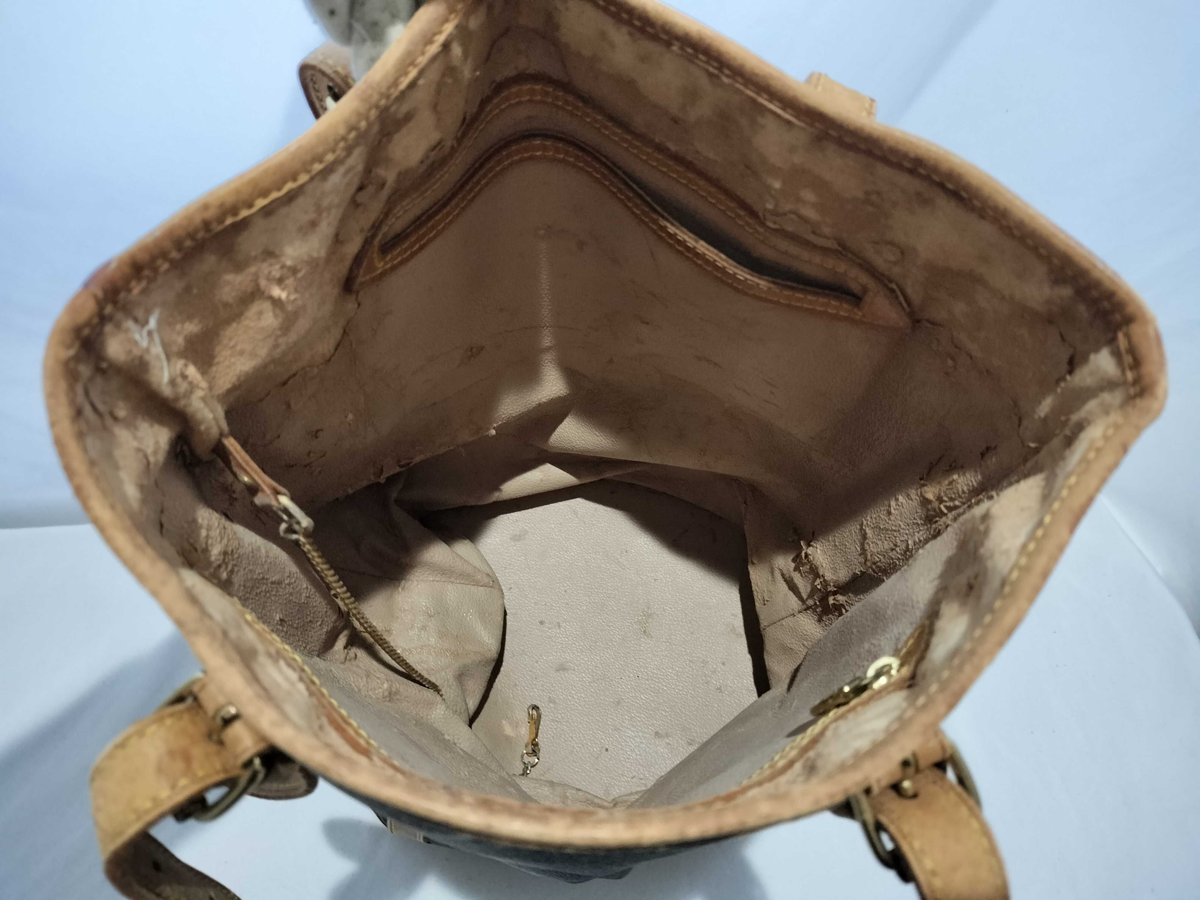 【水曜終了】(10708_0139)LOUIS VUITTON モノグラム M42236 バケットGM トートバッグ