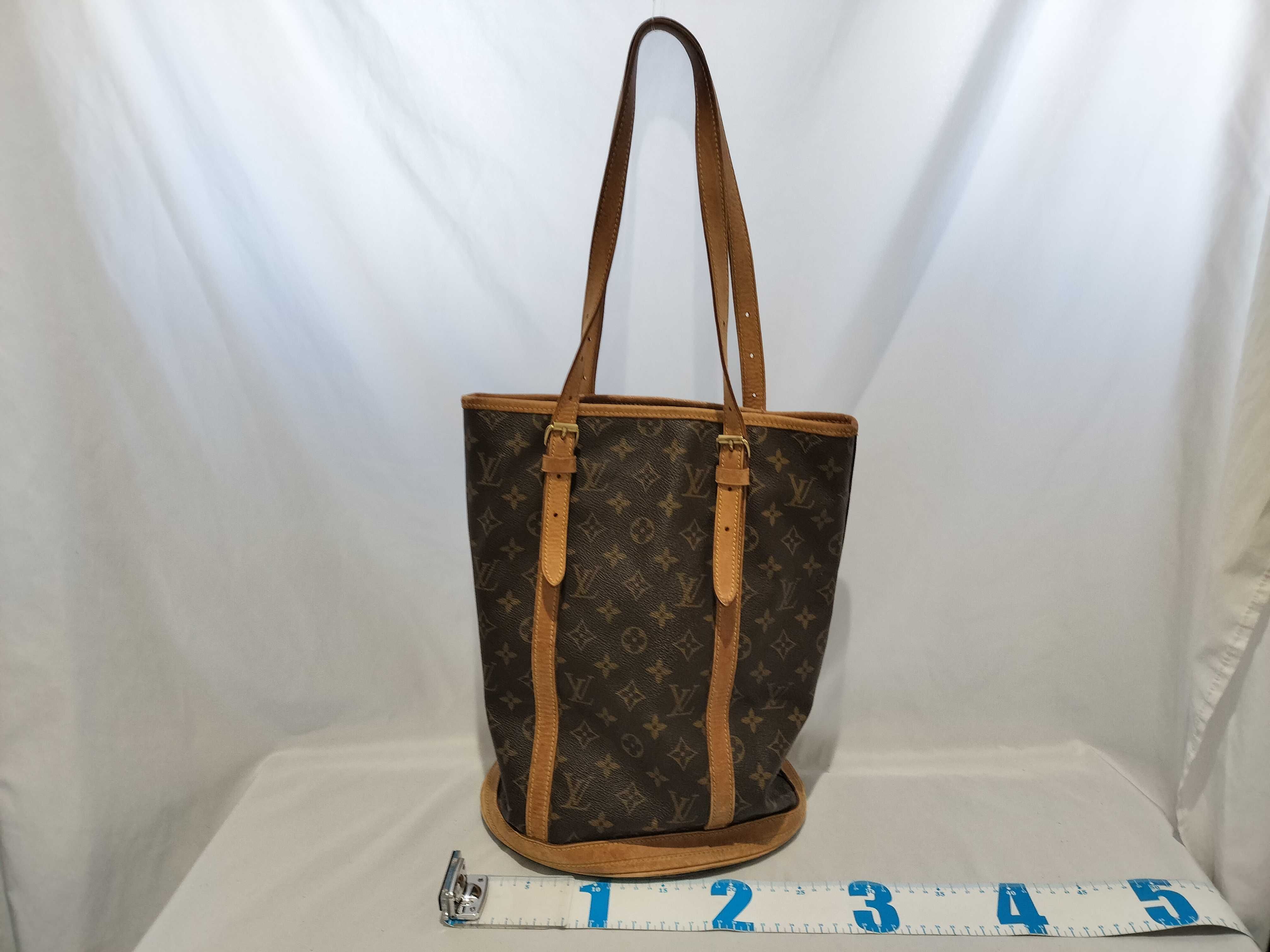 【水曜終了】(10708_0139)LOUIS VUITTON モノグラム M42236 バケットGM トートバッグ