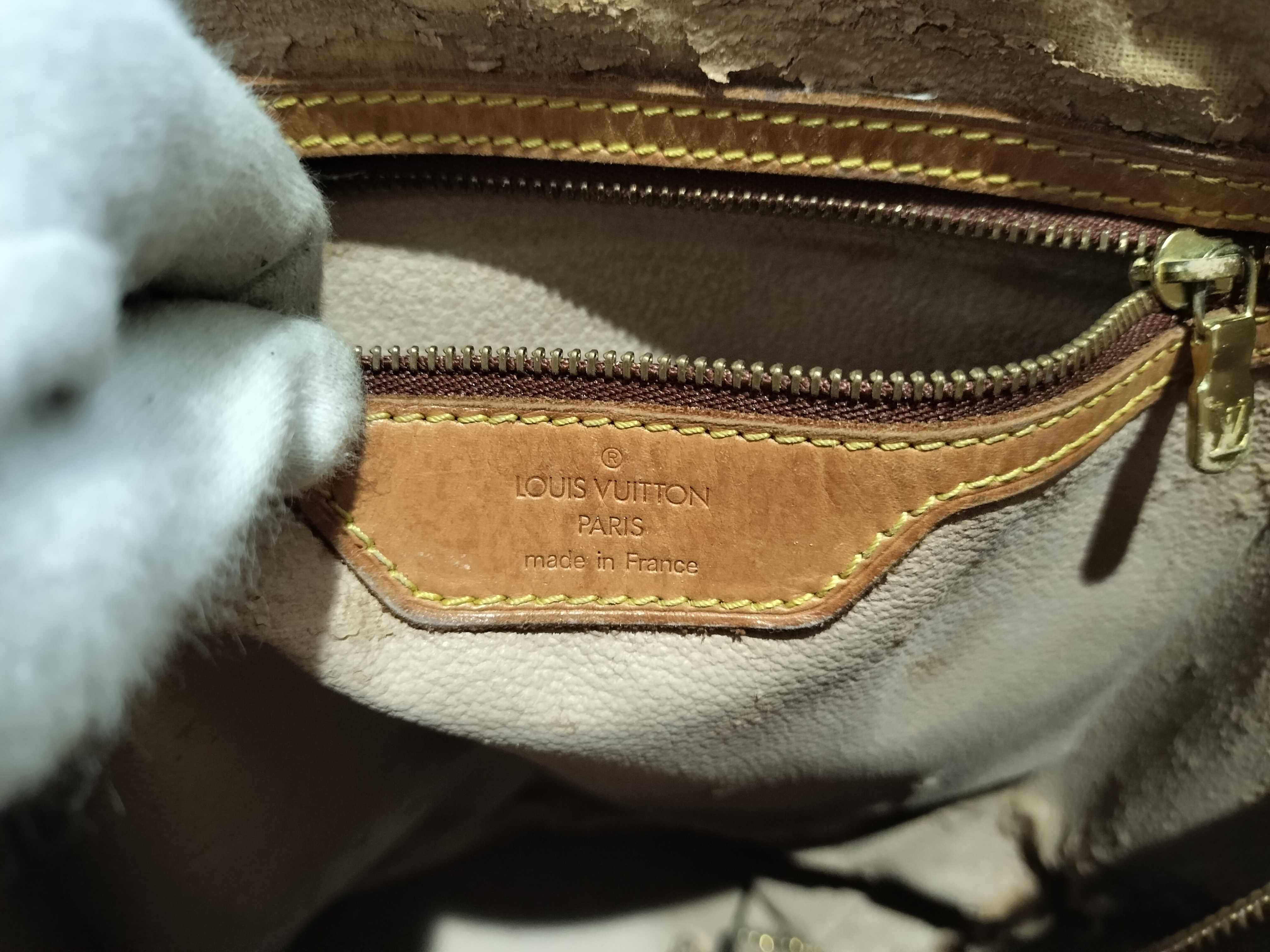 【水曜終了】(10708_0139)LOUIS VUITTON モノグラム M42236 バケットGM トートバッグ