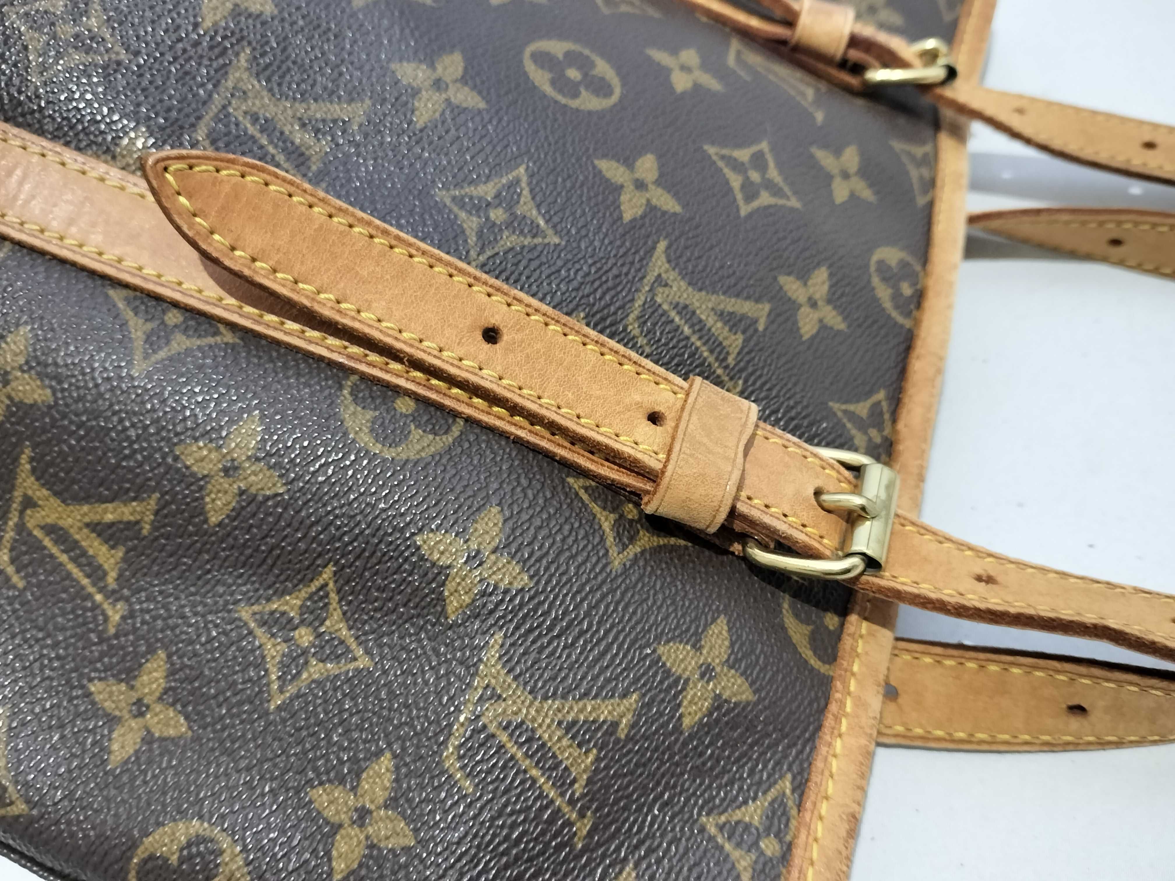 【水曜終了】(10708_0139)LOUIS VUITTON モノグラム M42236 バケットGM トートバッグ