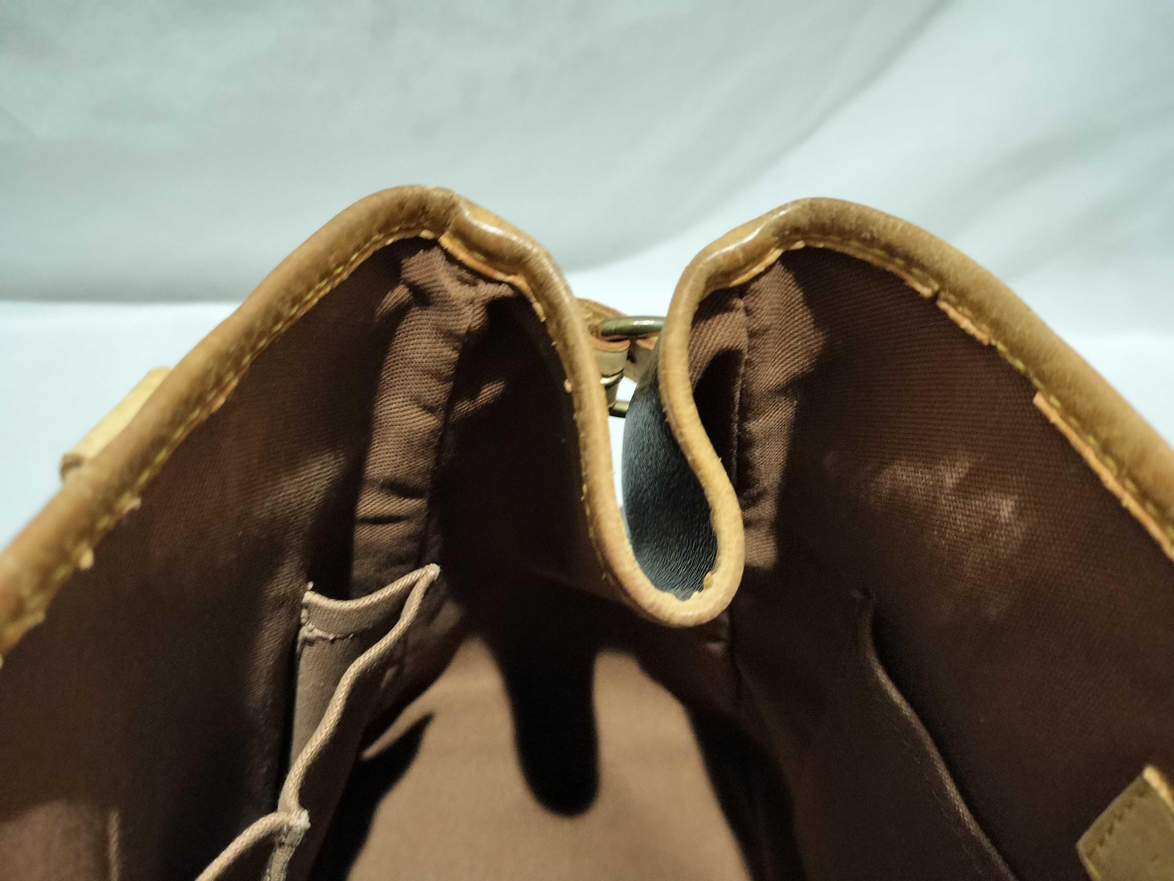 【水曜終了】(10708_0023)LOUIS VUITTON モノグラム M51156 パティニョール ※角パイピング露出有 ハンドバッグ