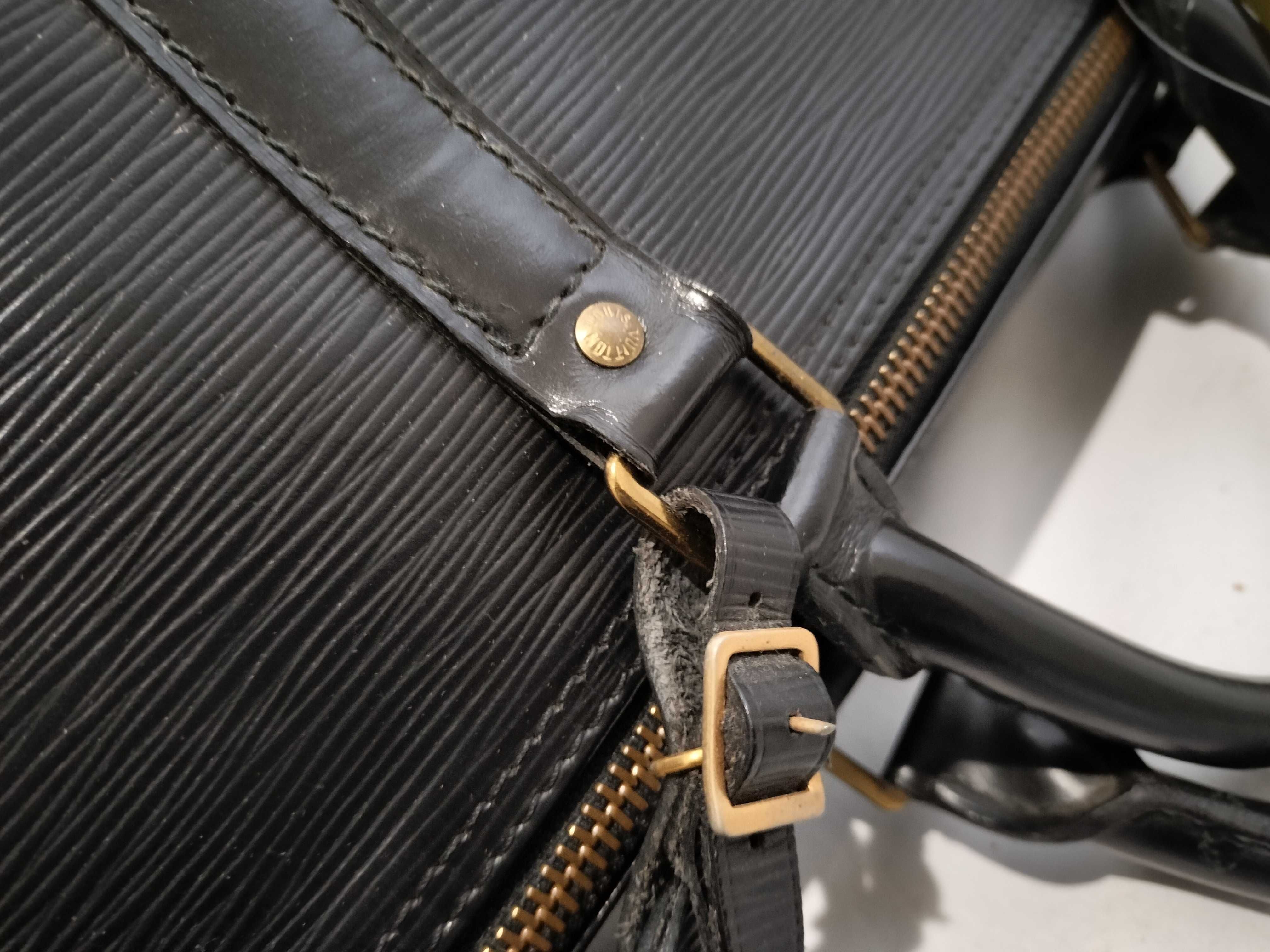 【水曜終了】(10708_0141)LOUIS VUITTON エピ キーポル55 M59052 ボストンバッグ