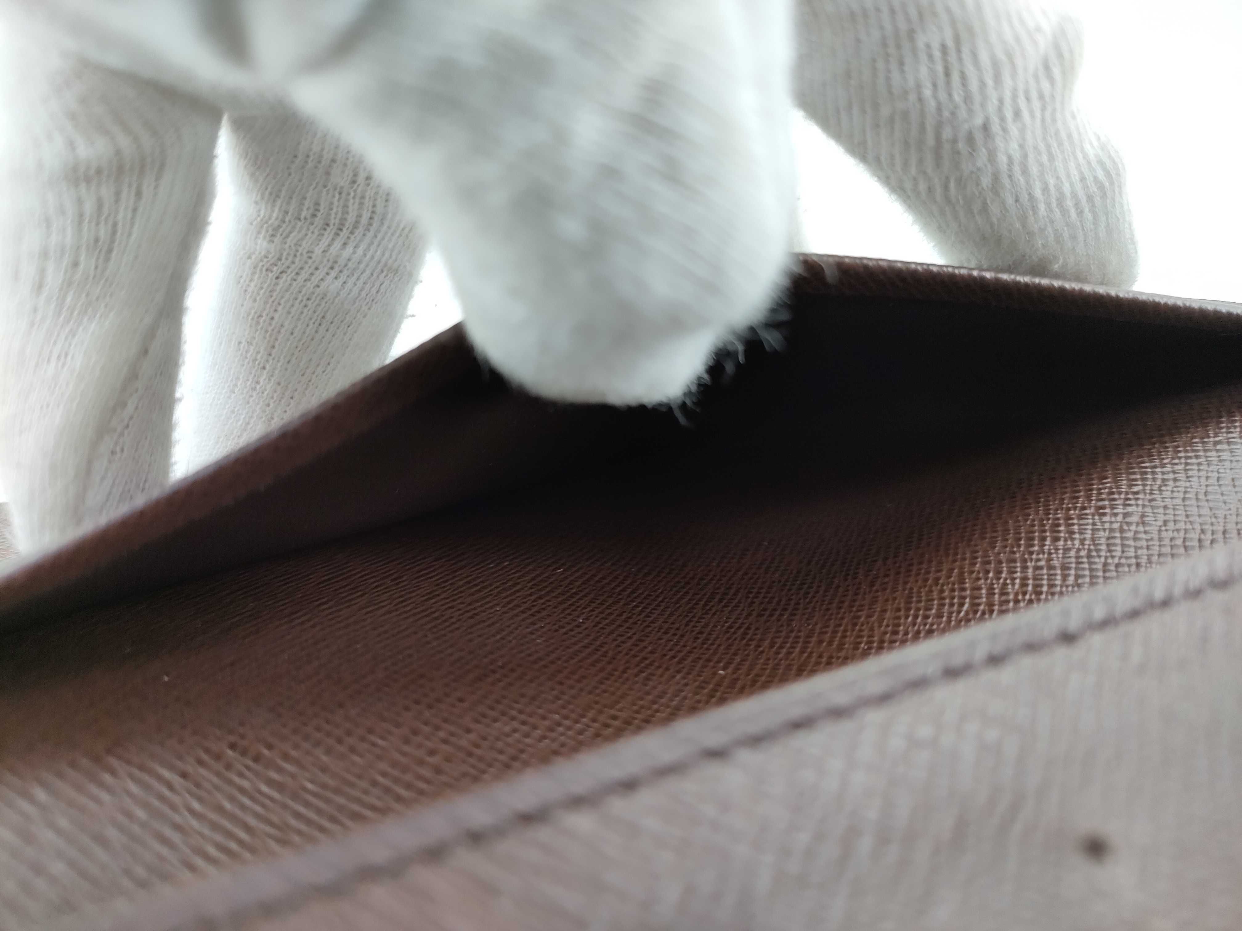 【水曜終了】(10708_0109)LOUIS VUITTON ダミエ N61823 ポルト バルー カルト クレディ ネーム入り 名前入 札入れ