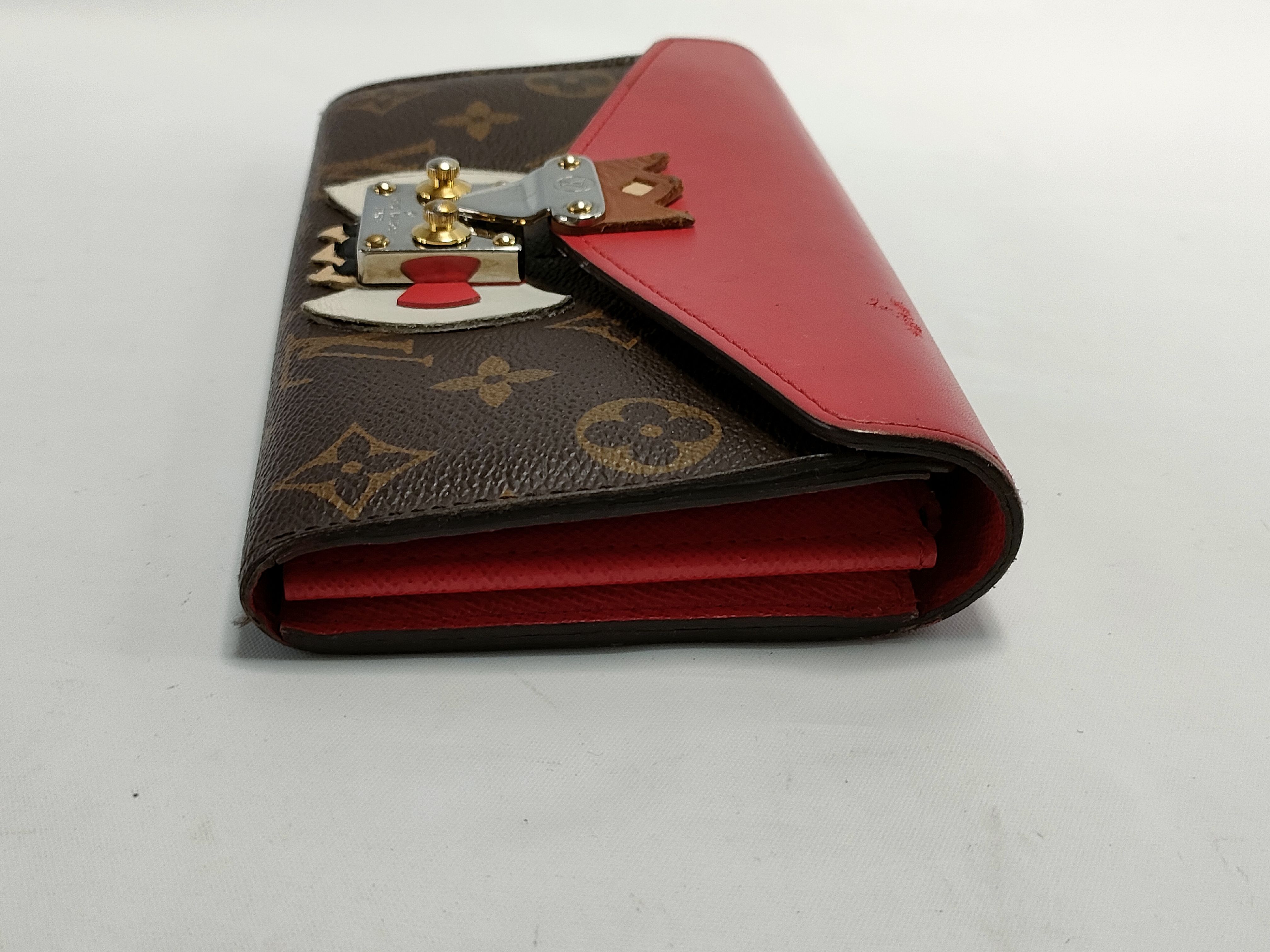 【水曜終了】(10708_0110)LOUIS VUITTON モノグラム ポルトフォイユ・サラ トライバルマスク 財布