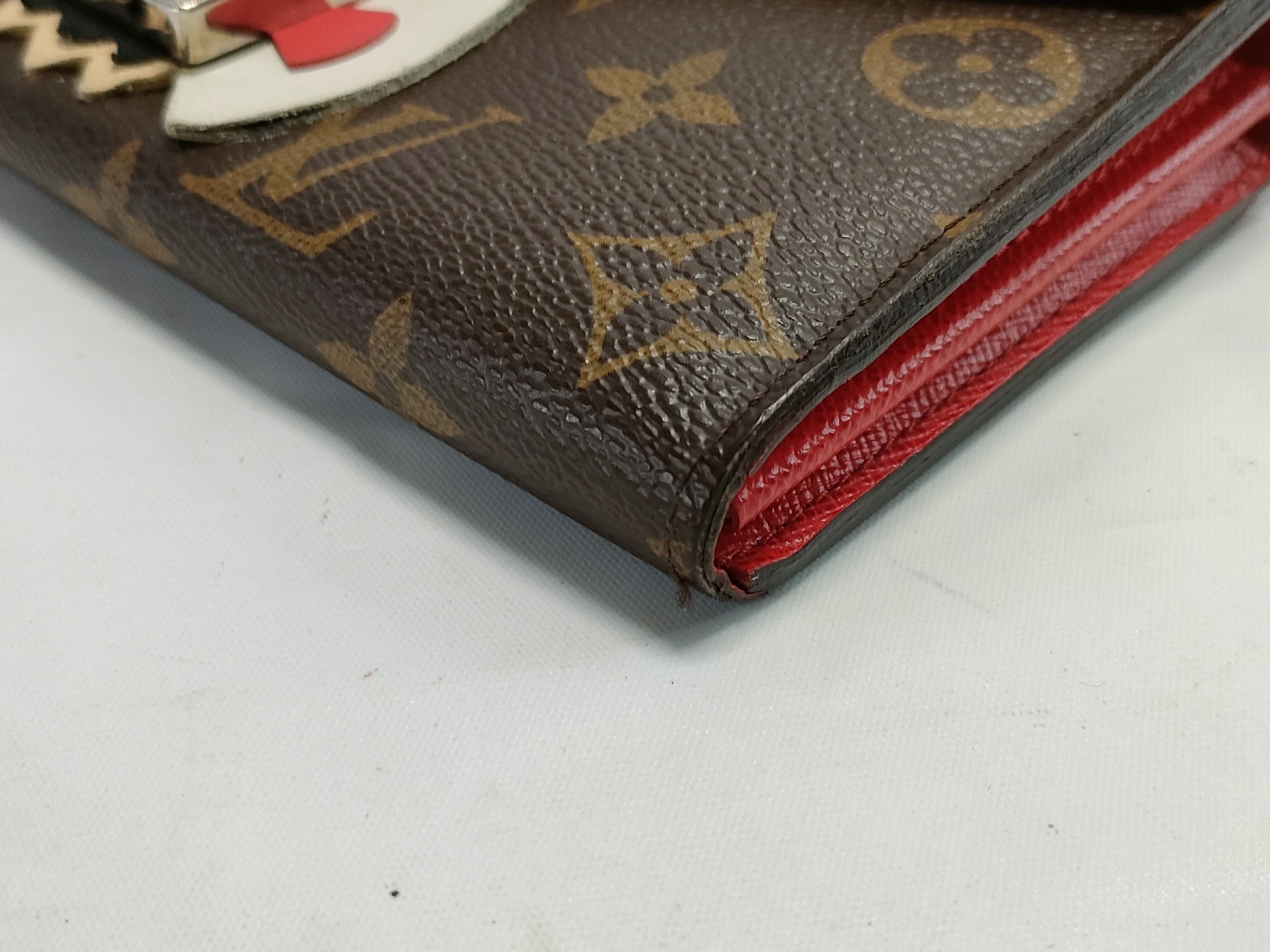 【水曜終了】(10708_0110)LOUIS VUITTON モノグラム ポルトフォイユ・サラ トライバルマスク 財布