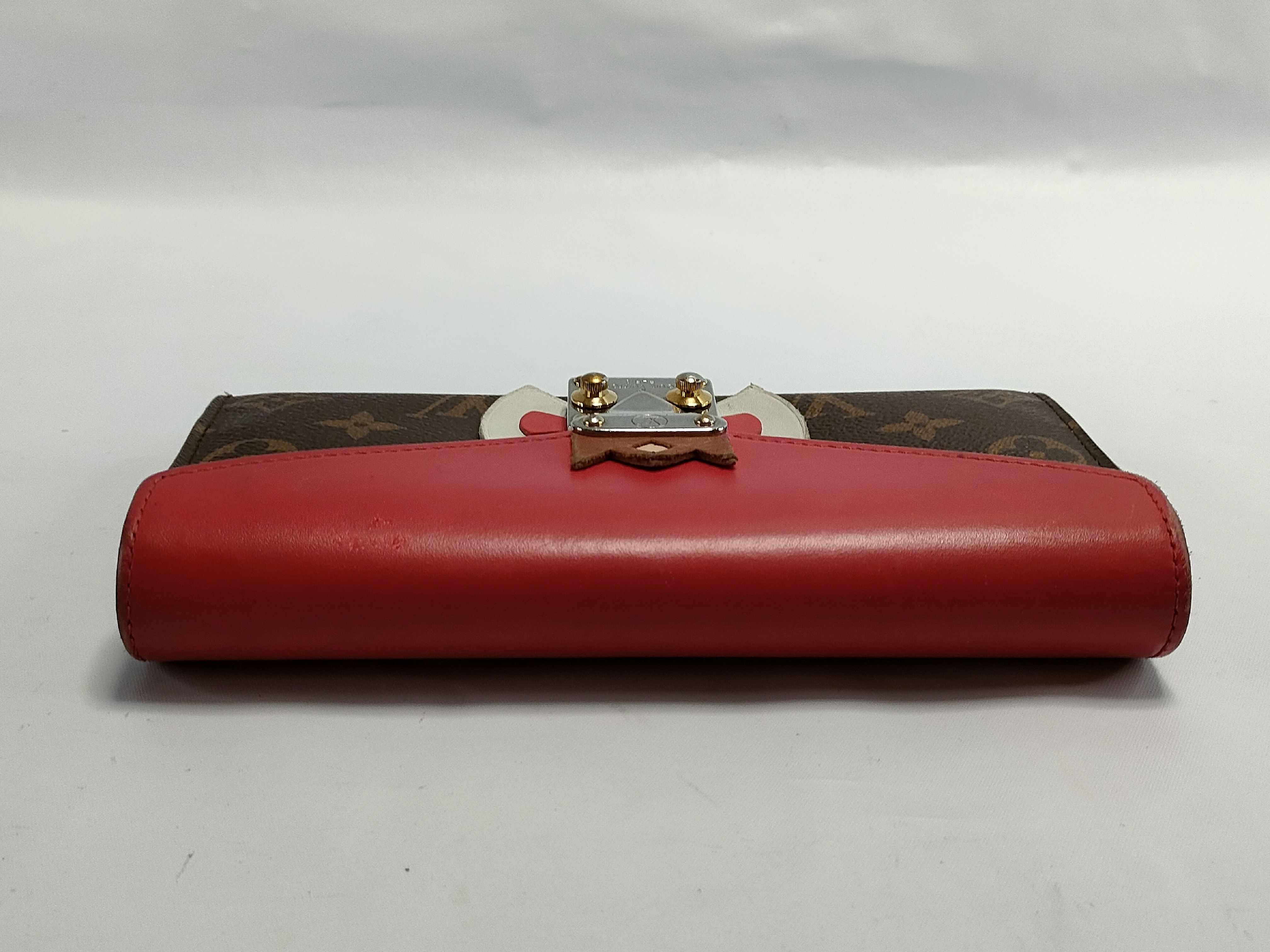 【水曜終了】(10708_0110)LOUIS VUITTON モノグラム ポルトフォイユ・サラ トライバルマスク 財布