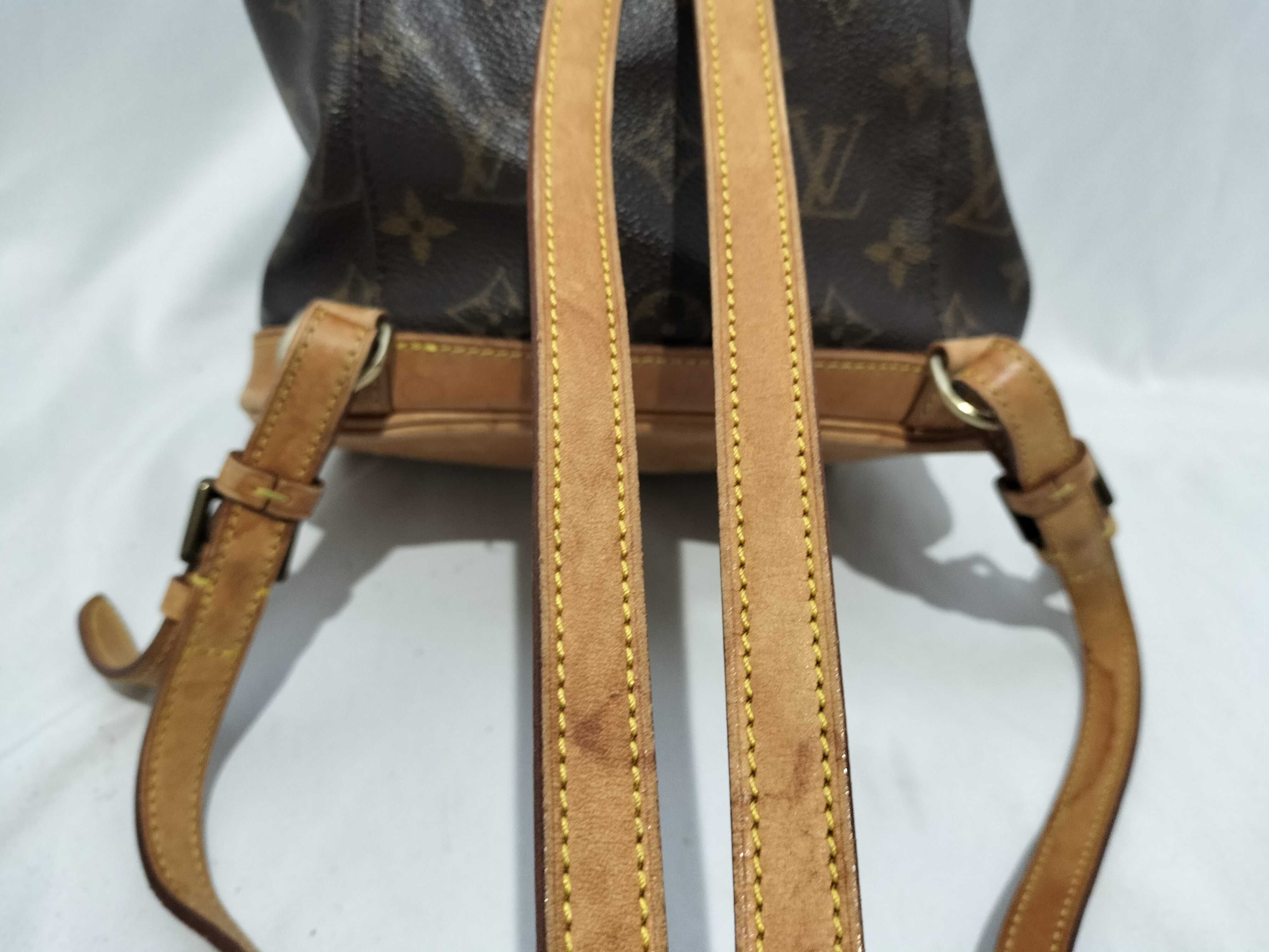 【水曜終了】(10708_0025)LOUIS VUITTON モノグラム M51137 ミニ モンスリ リュックサック