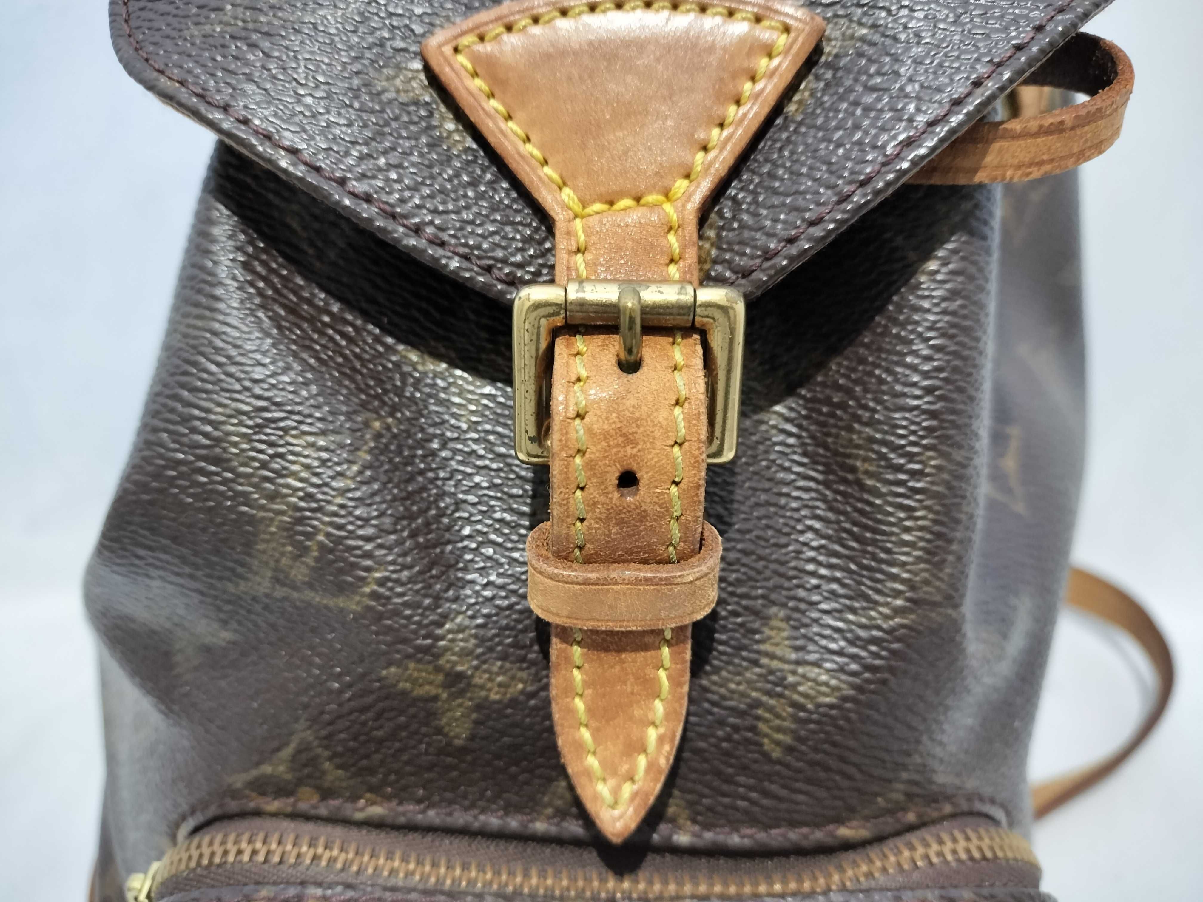 【水曜終了】(10708_0025)LOUIS VUITTON モノグラム M51137 ミニ モンスリ リュックサック