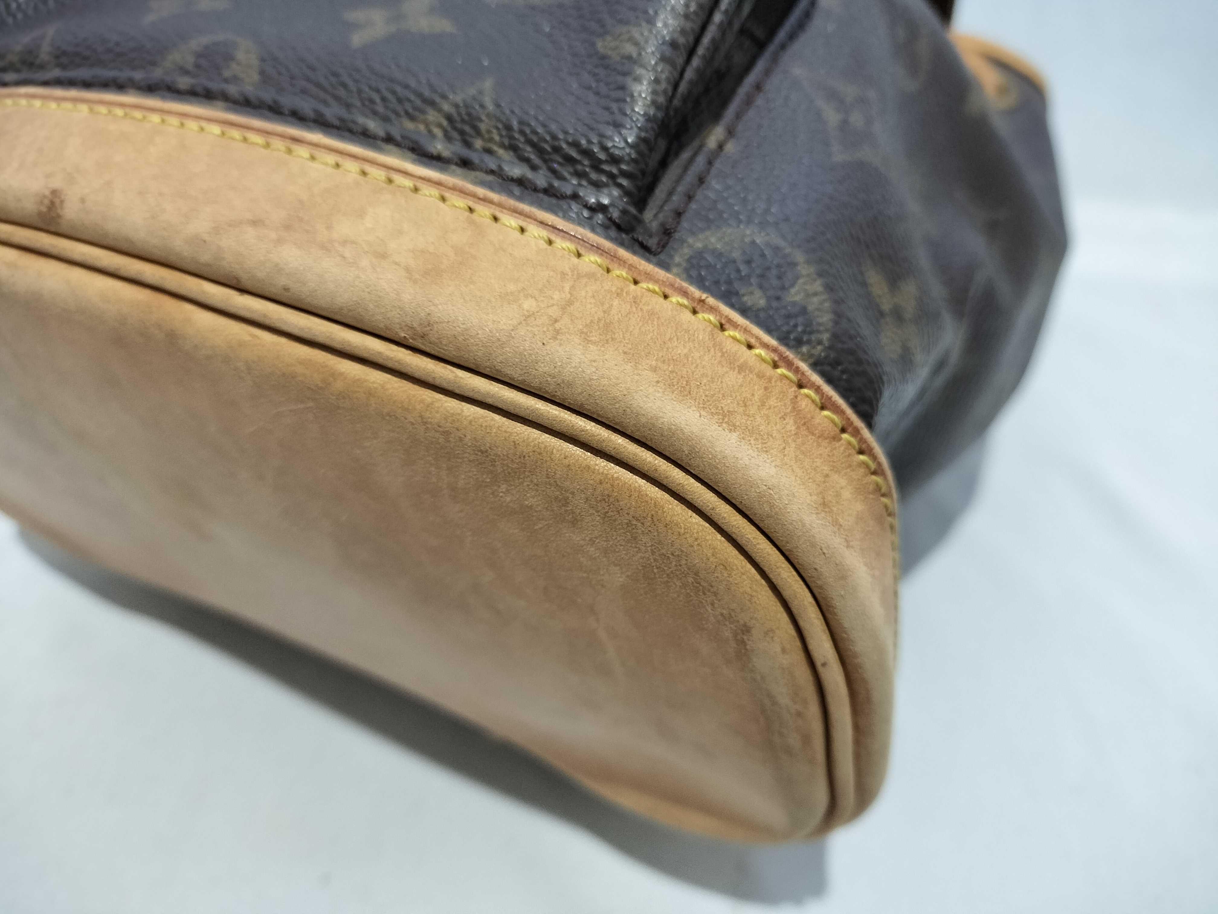 【水曜終了】(10708_0025)LOUIS VUITTON モノグラム M51137 ミニ モンスリ リュックサック