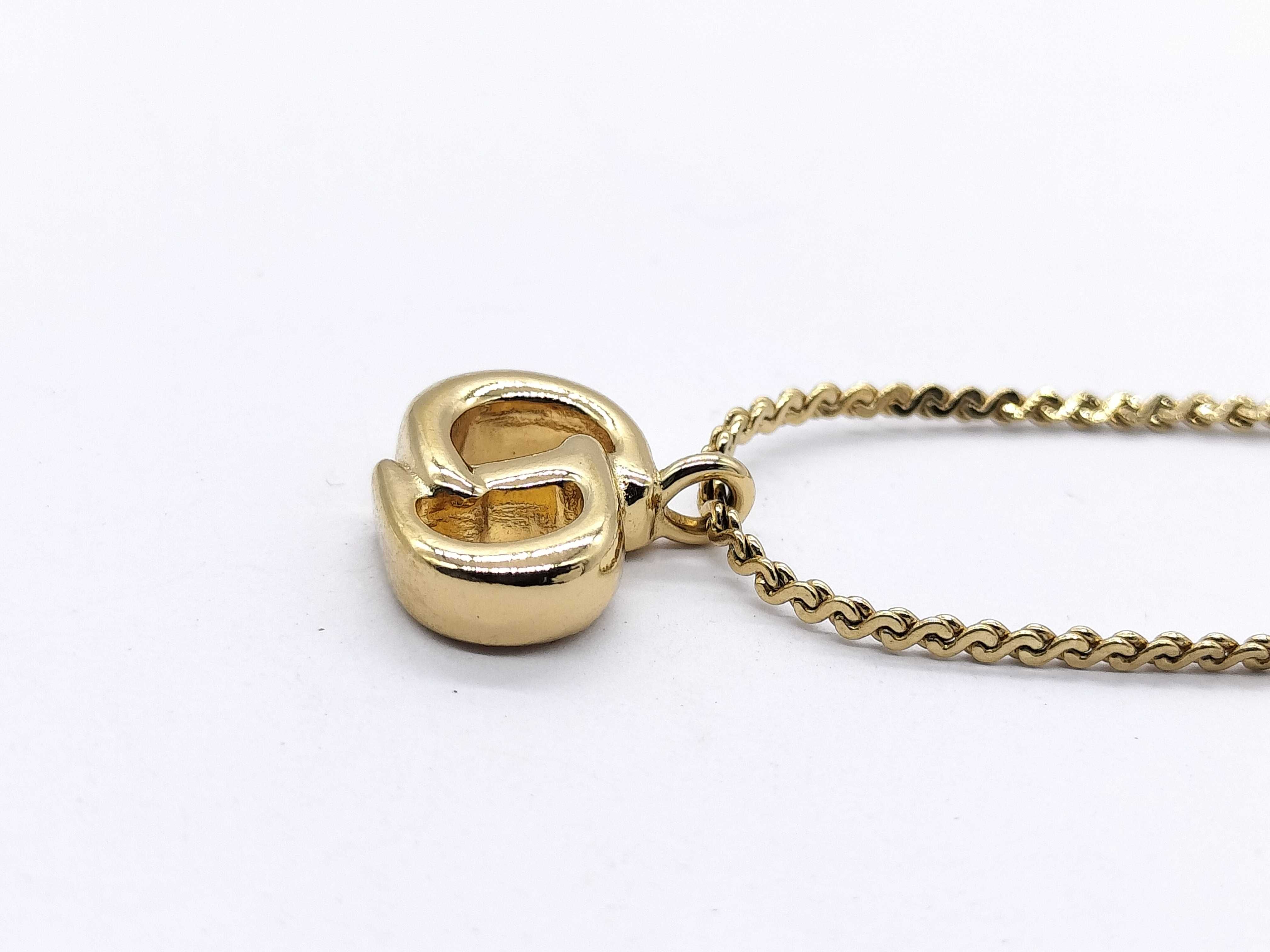 【水曜終了】(10700_0166)Dior ディオール CD ロゴ ネックレス ネックレス