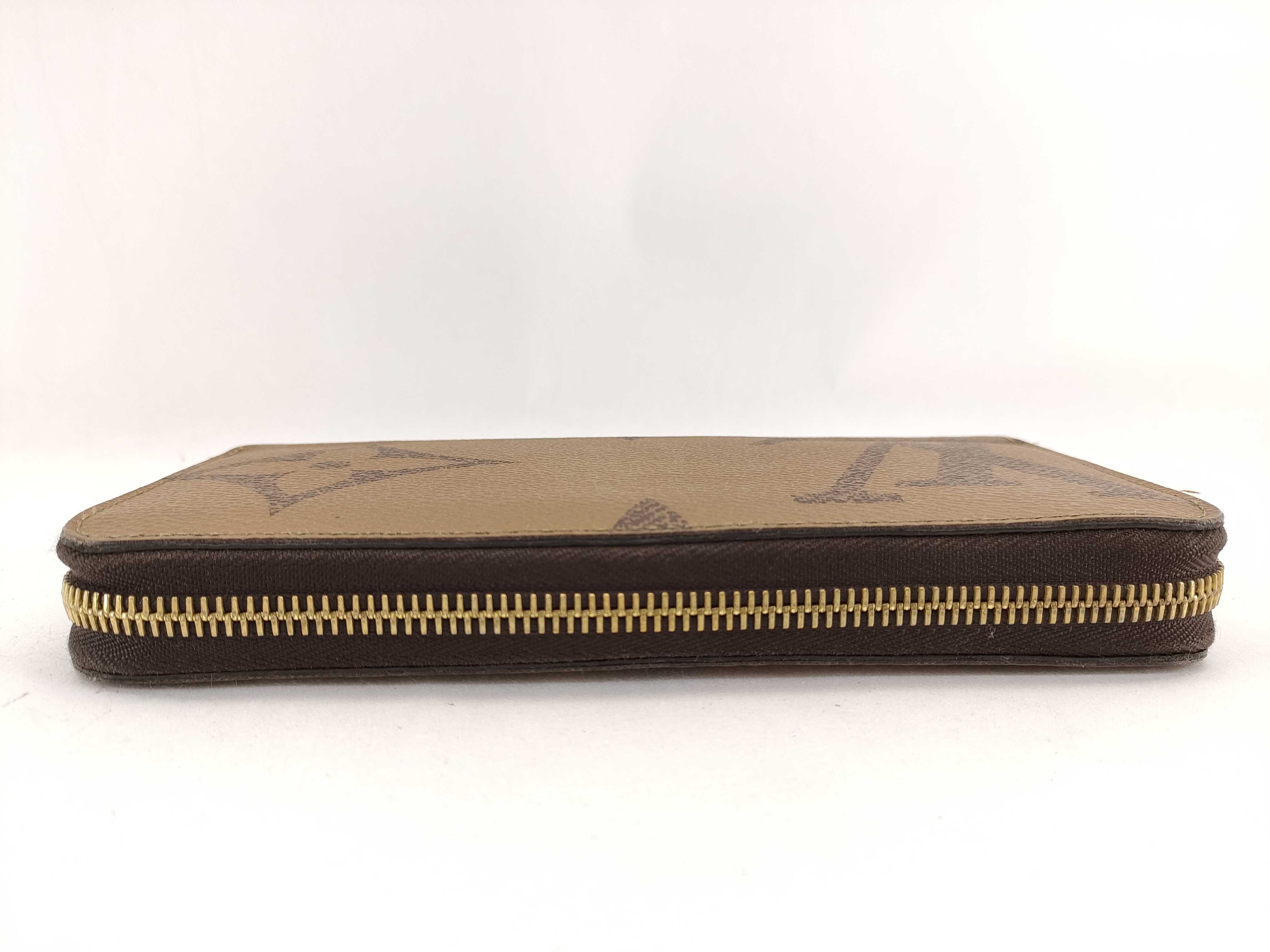 【水曜終了】(10708_0112)LOUIS VUITTON モノグラム ジャイアントリバース ジッピー・ウォレット 財布