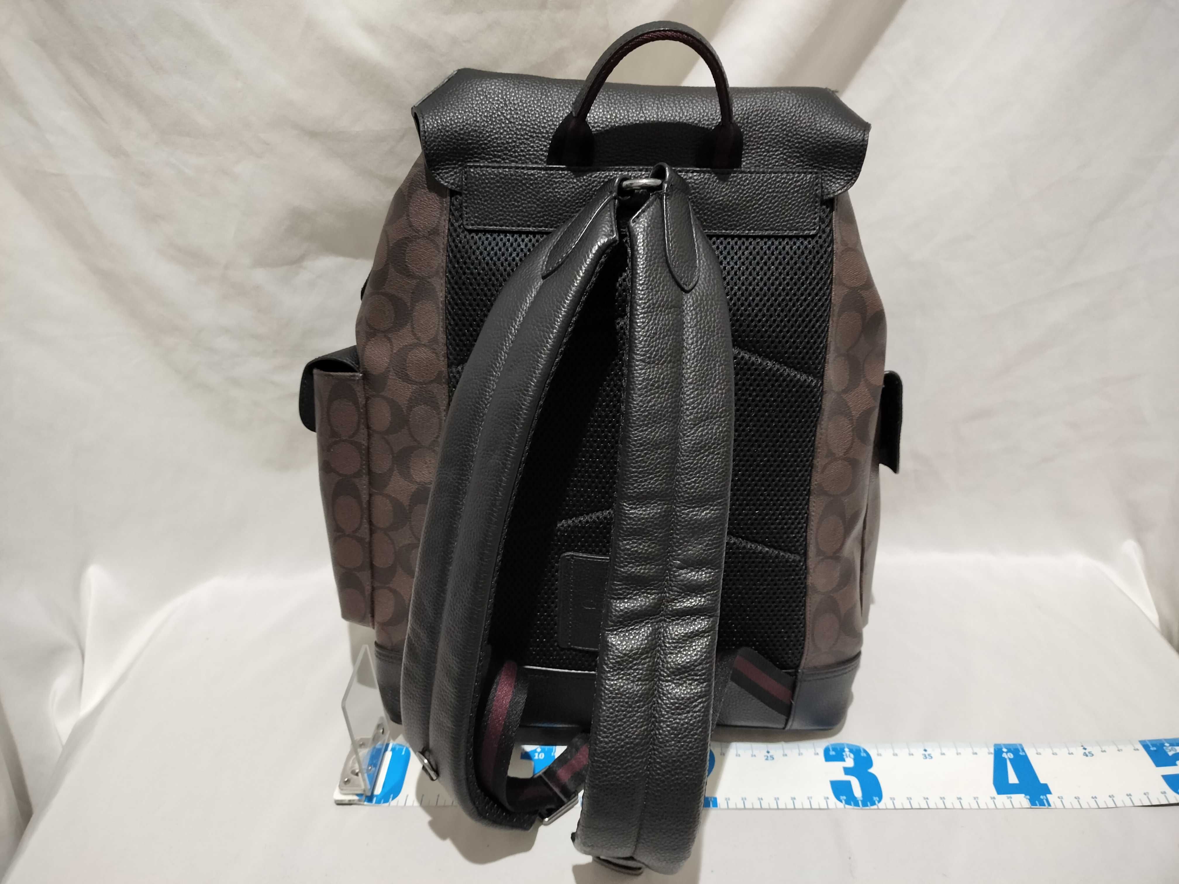 【水曜終了】(10699_0067)COACH ハドソン ワッペンバッグ リュックサック