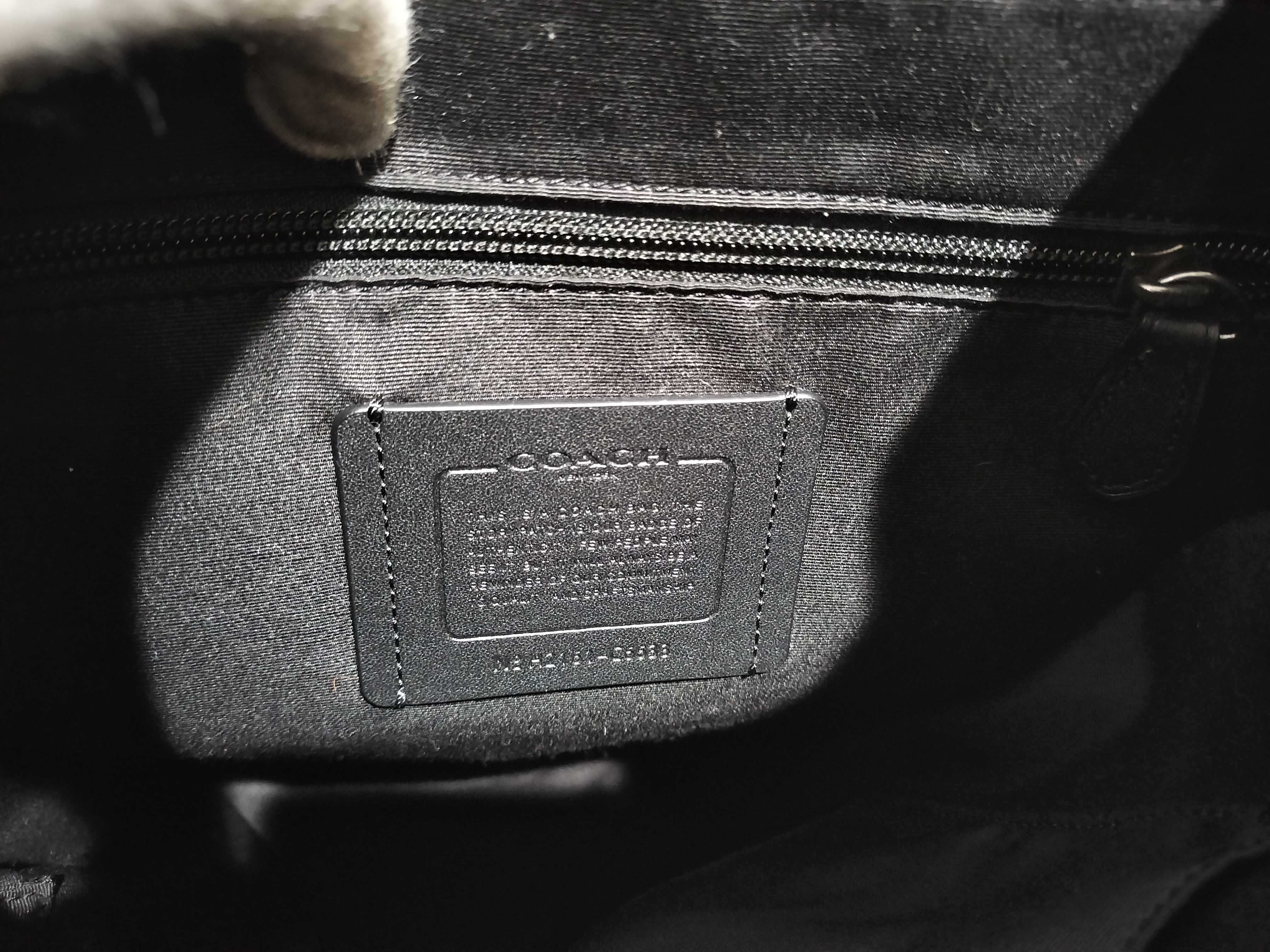 【水曜終了】(10699_0067)COACH ハドソン ワッペンバッグ リュックサック
