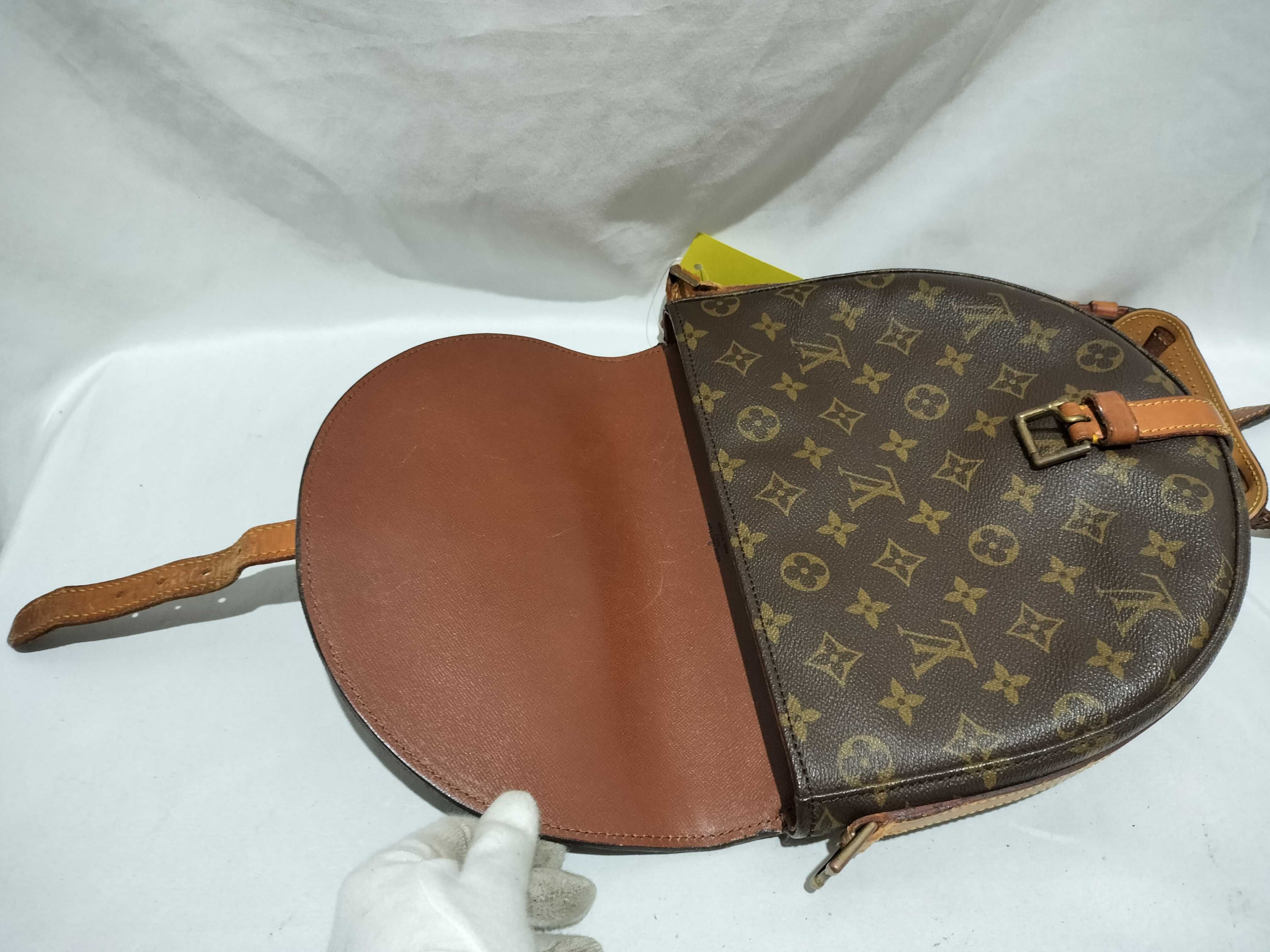 【水曜終了】(10708_0142)LOUIS VUITTON モノグラム シャンティ ST千切れ ショルダーバッグ