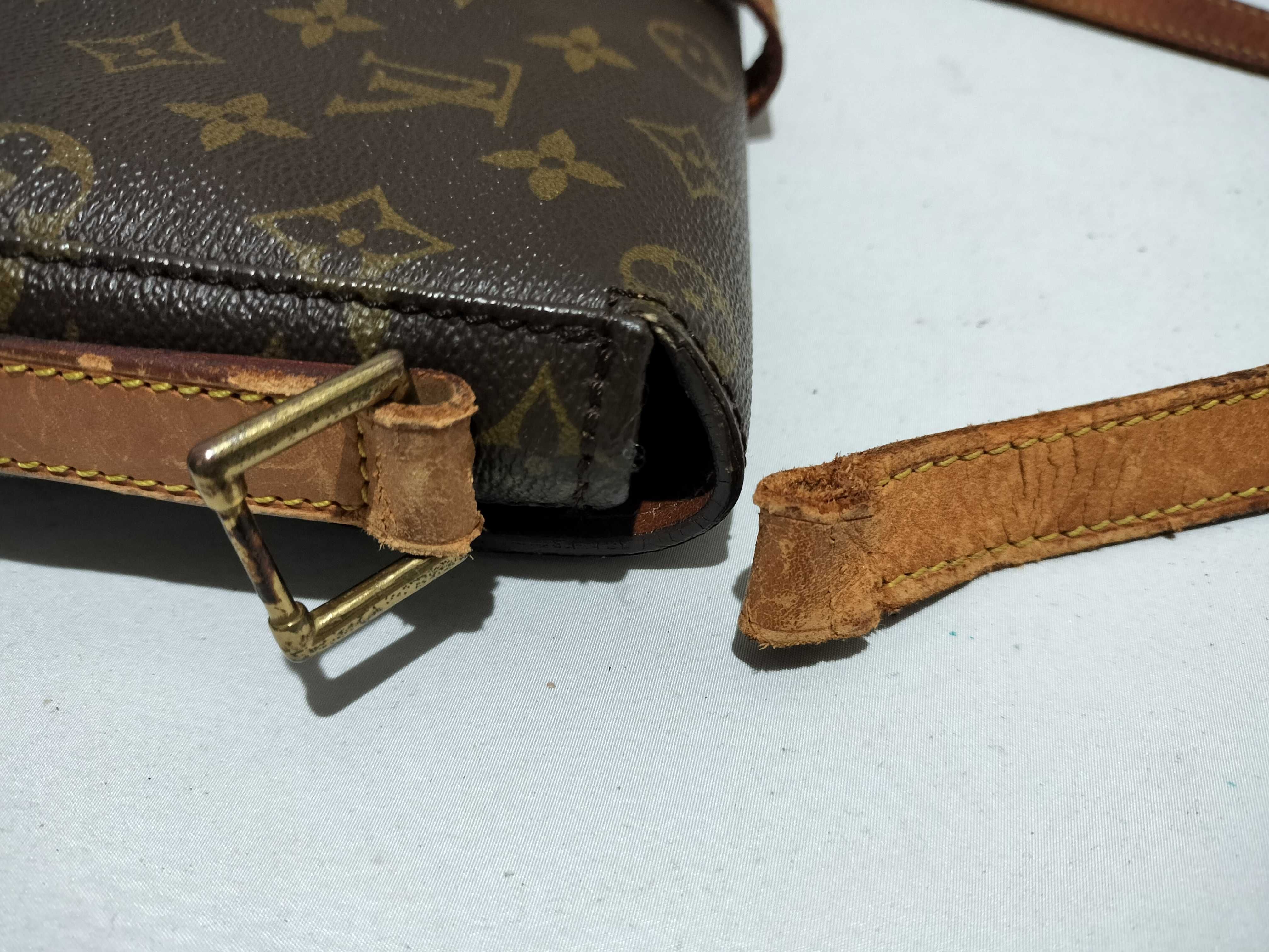 【水曜終了】(10708_0142)LOUIS VUITTON モノグラム シャンティ ST千切れ ショルダーバッグ