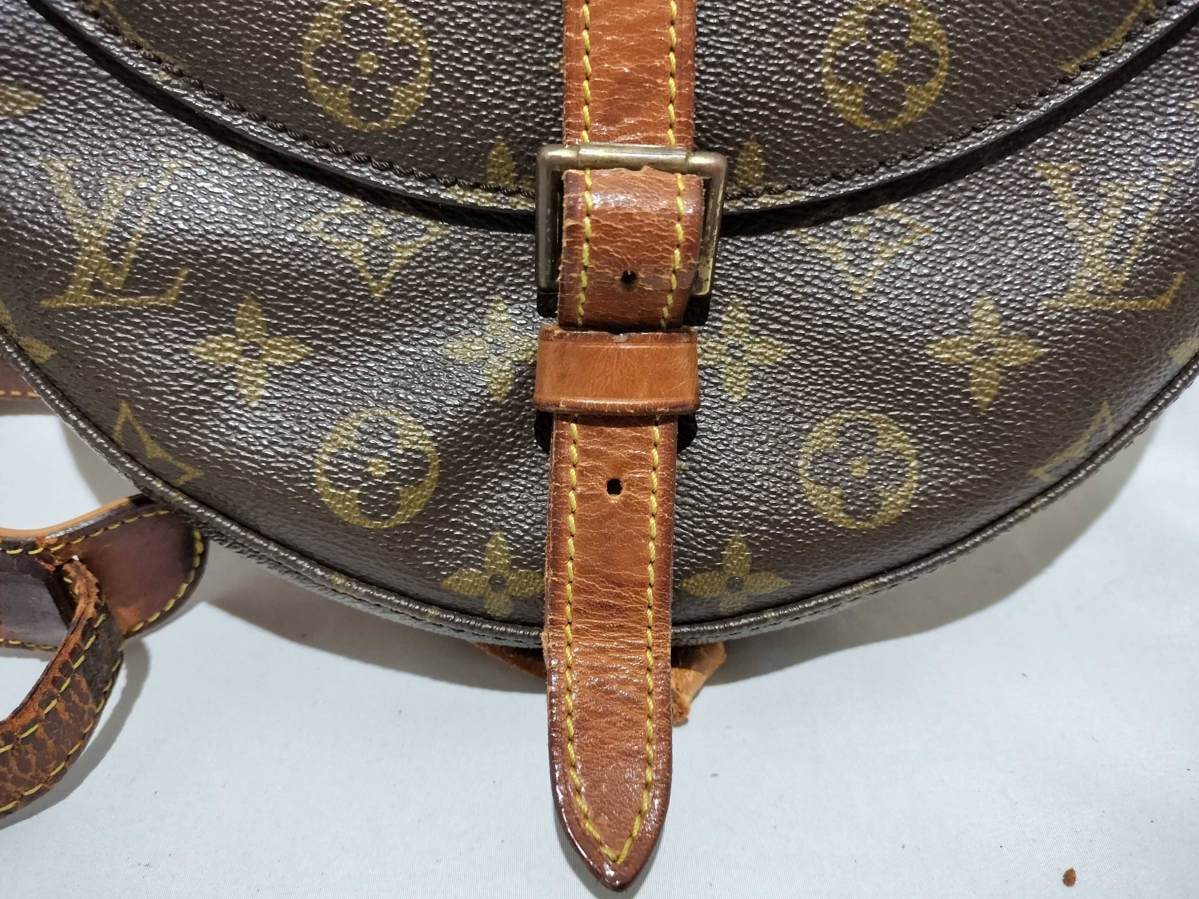 【水曜終了】(10708_0142)LOUIS VUITTON モノグラム シャンティ ST千切れ ショルダーバッグ