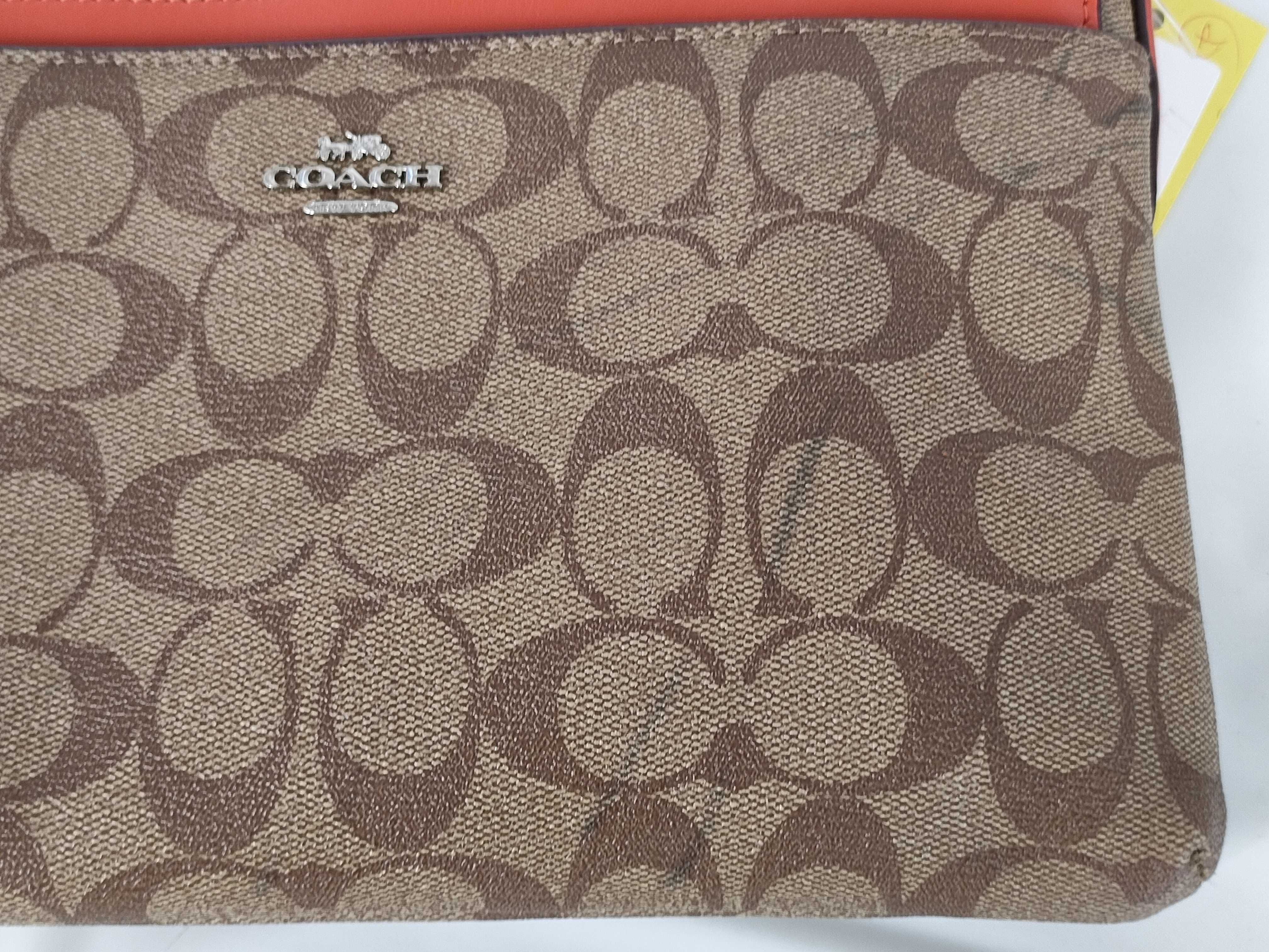 【水曜終了】(10702_0032)COACH シグネチャー F58316/ 長財布*2 ショルダーバッグ