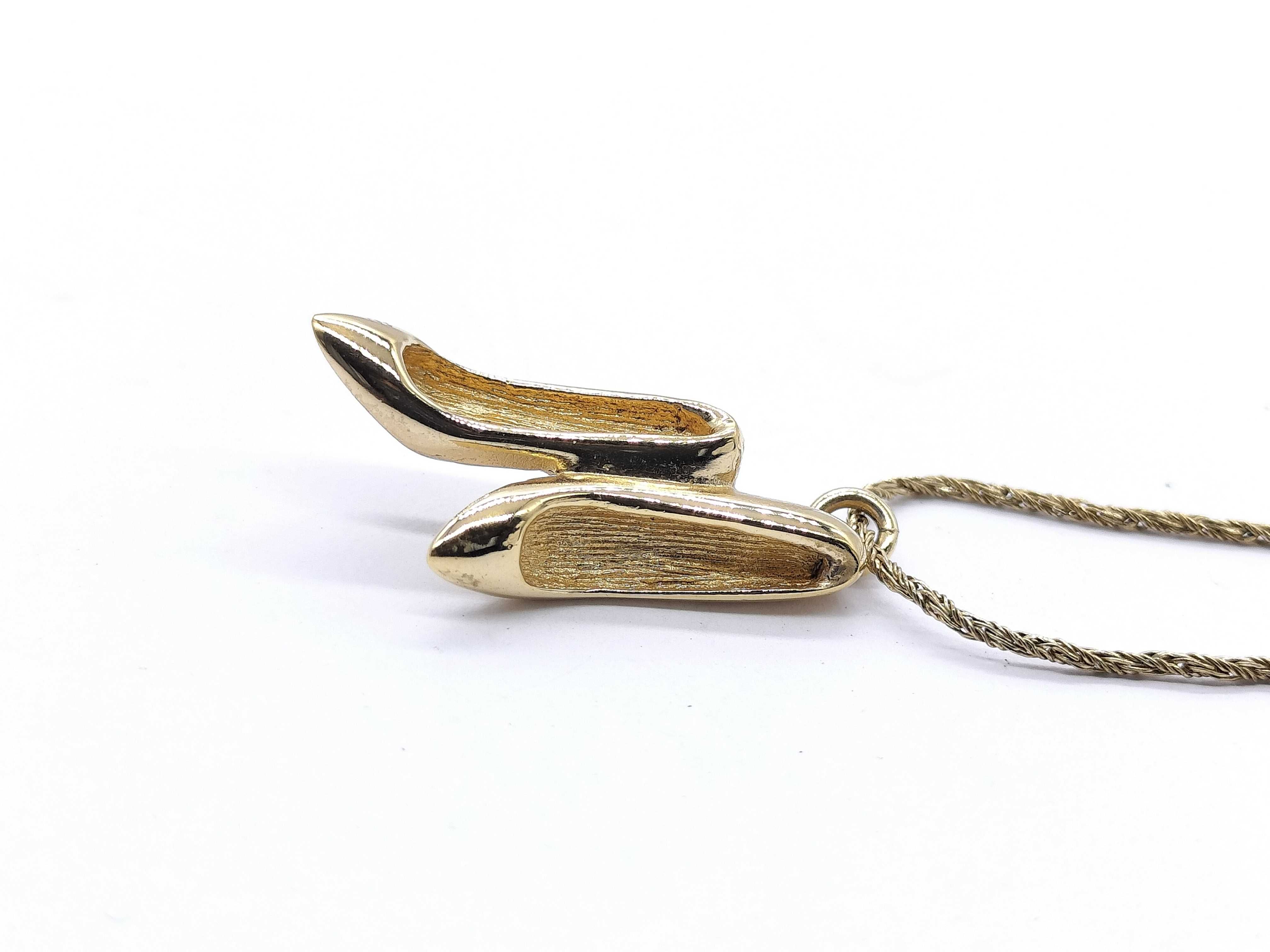 【水曜終了】(10700_0182)Dior パンプス型 ネックレス ネックレス