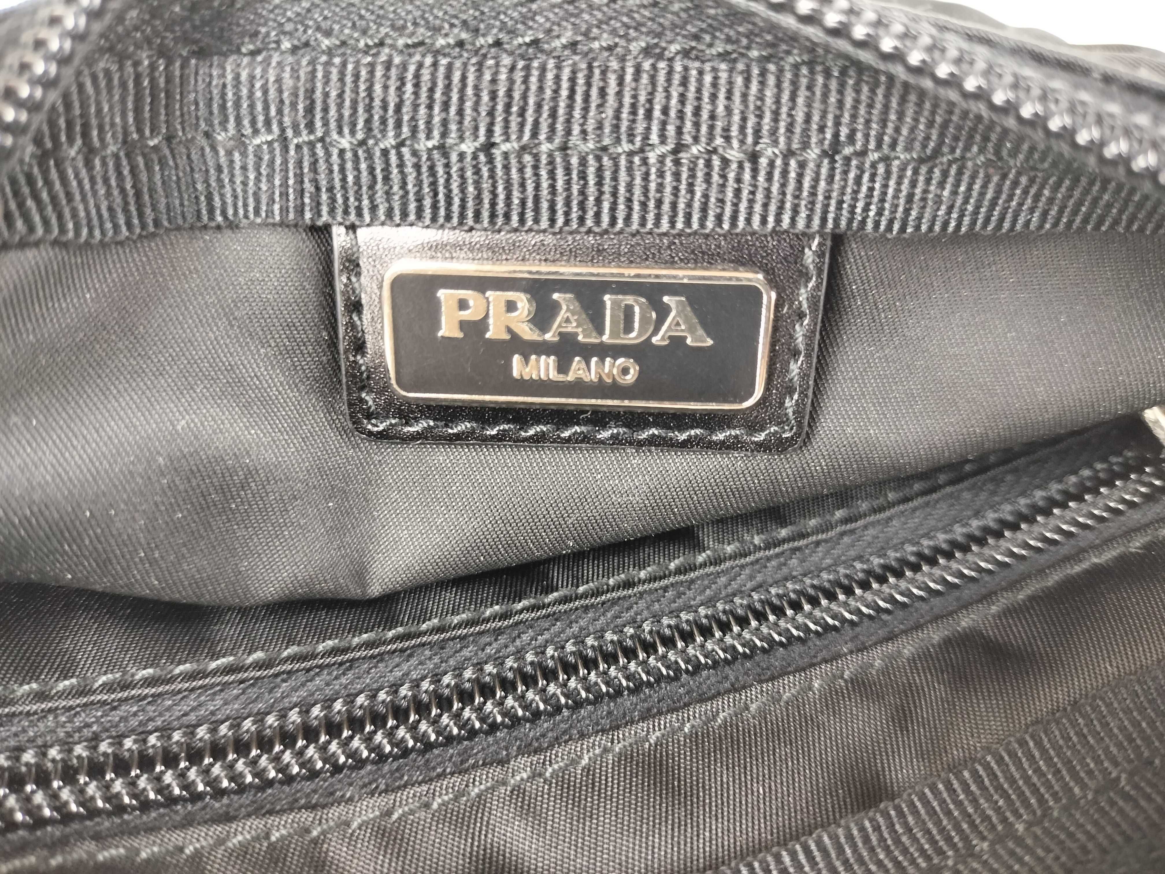 【水曜終了】(10698_0163)▼PRADA コスメポーチ ブラック ポーチ