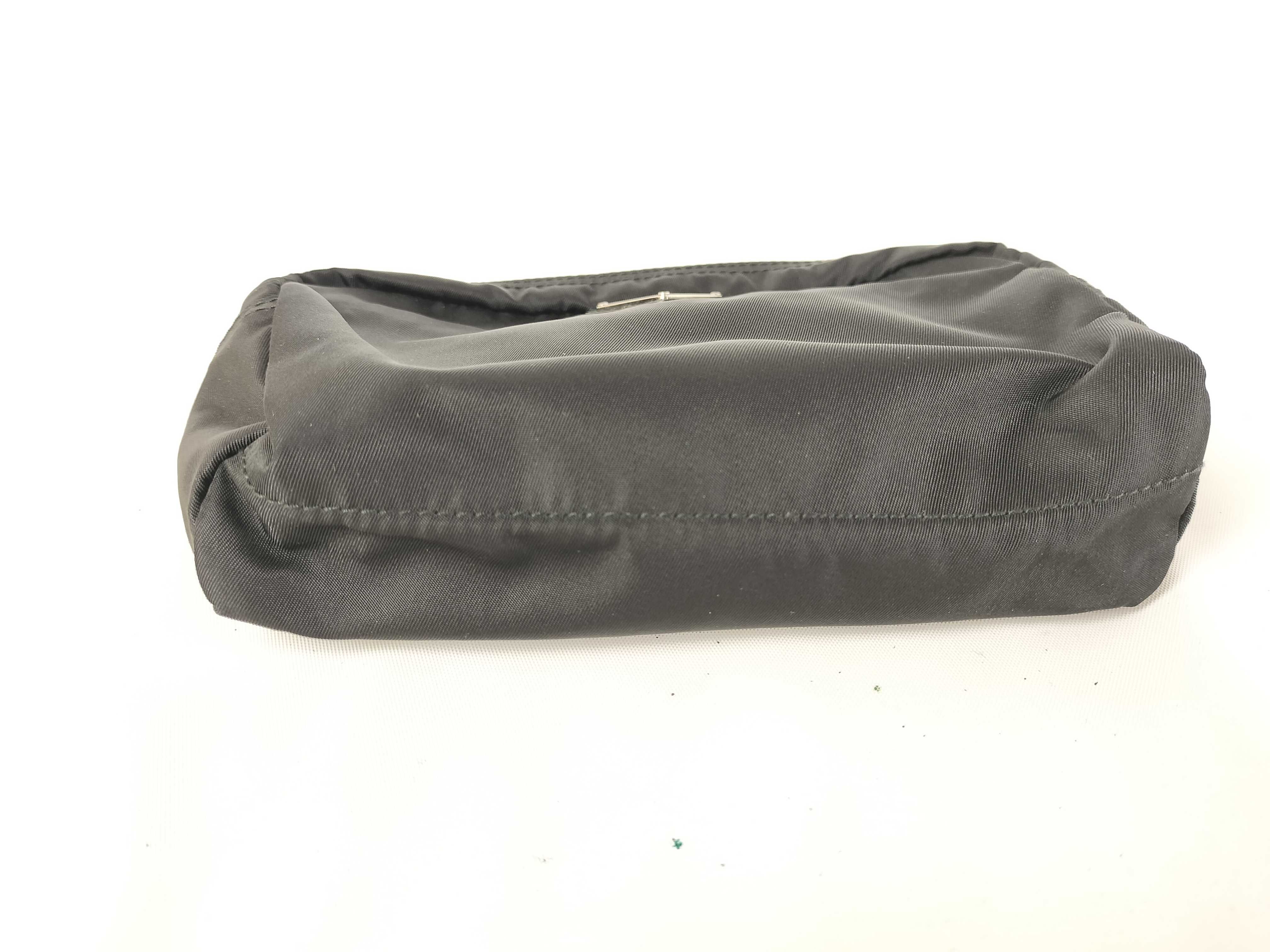 【水曜終了】(10698_0163)▼PRADA コスメポーチ ブラック ポーチ