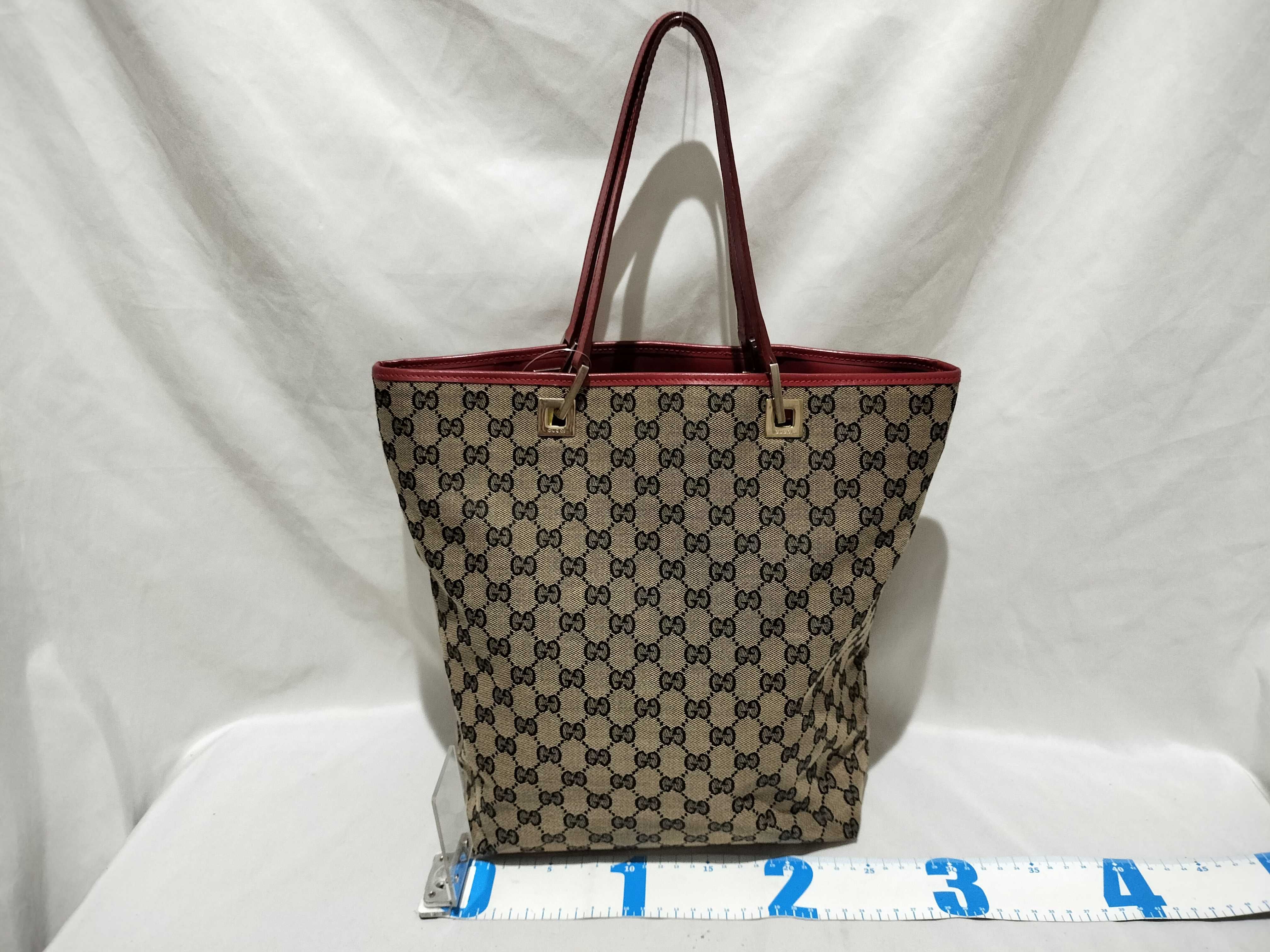 【水曜終了】(10709_0019)GUCCI GGキャンバス 002 1098 027105 トートバッグ