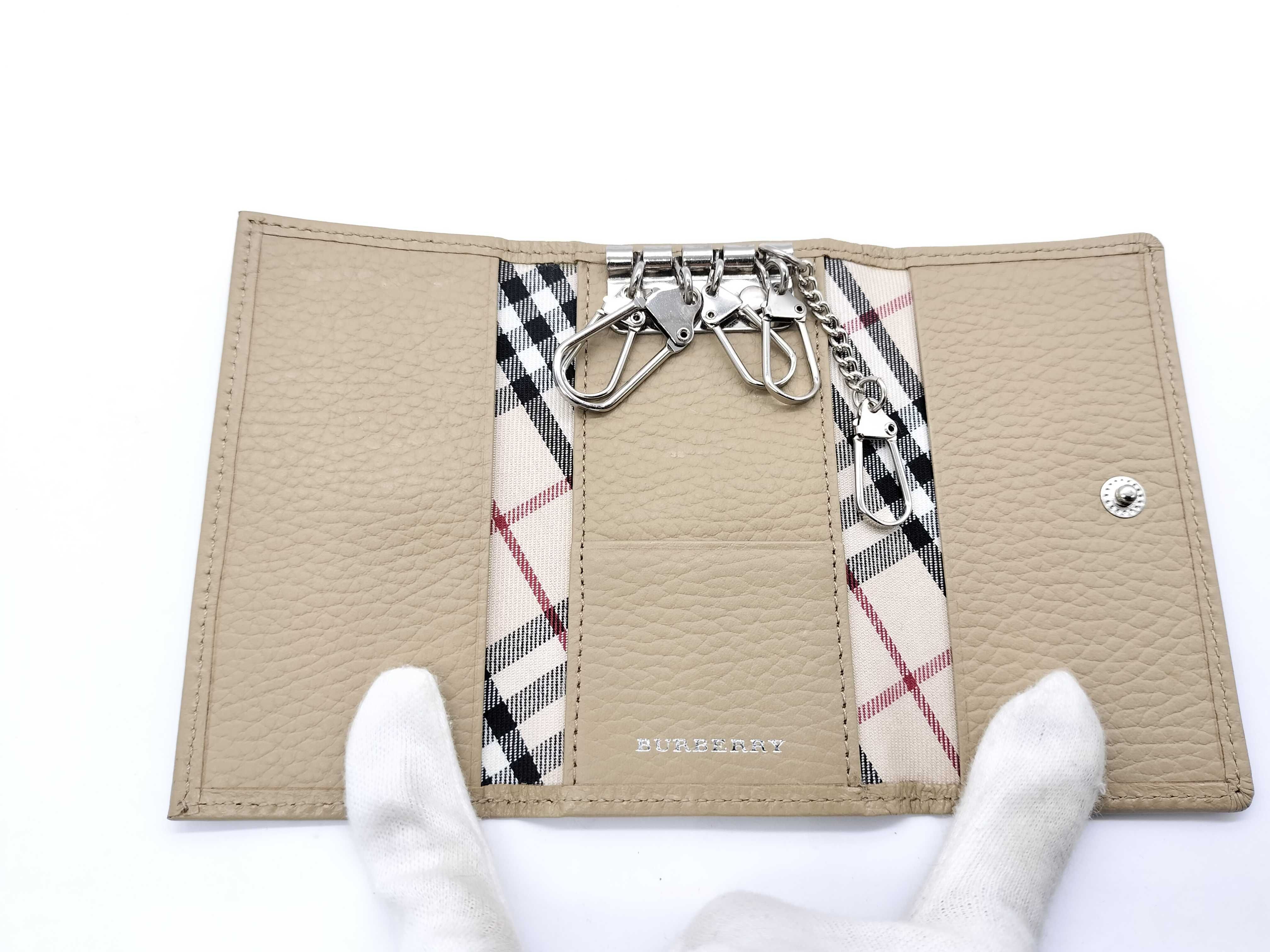 【水曜終了】(10700_0053)BURBERRY キーケース レザー キーケース・キーホルダー