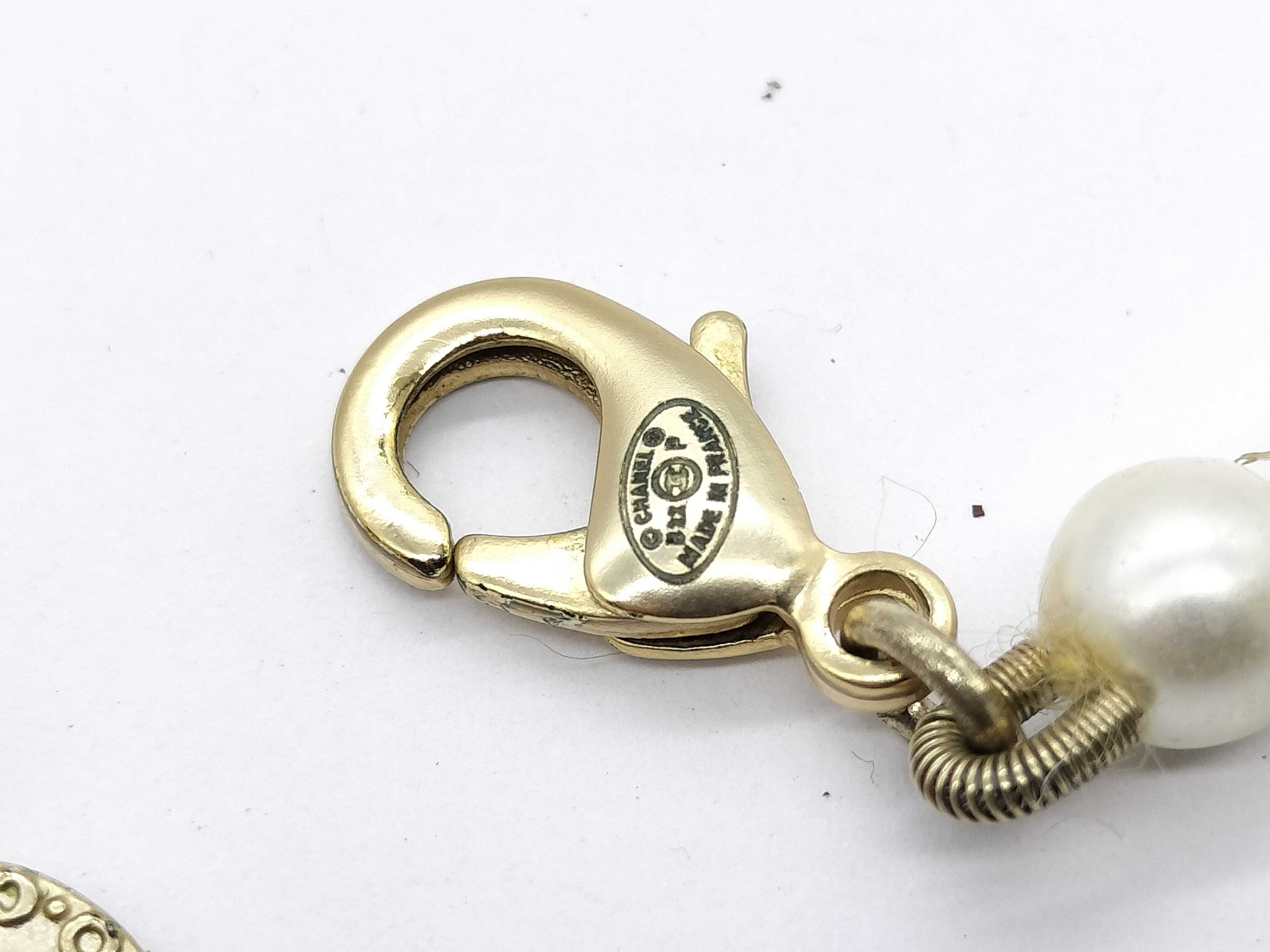 【水曜終了】(10696_0044)CHANEL ココマーク ネックレス ココマークパール ネックレス