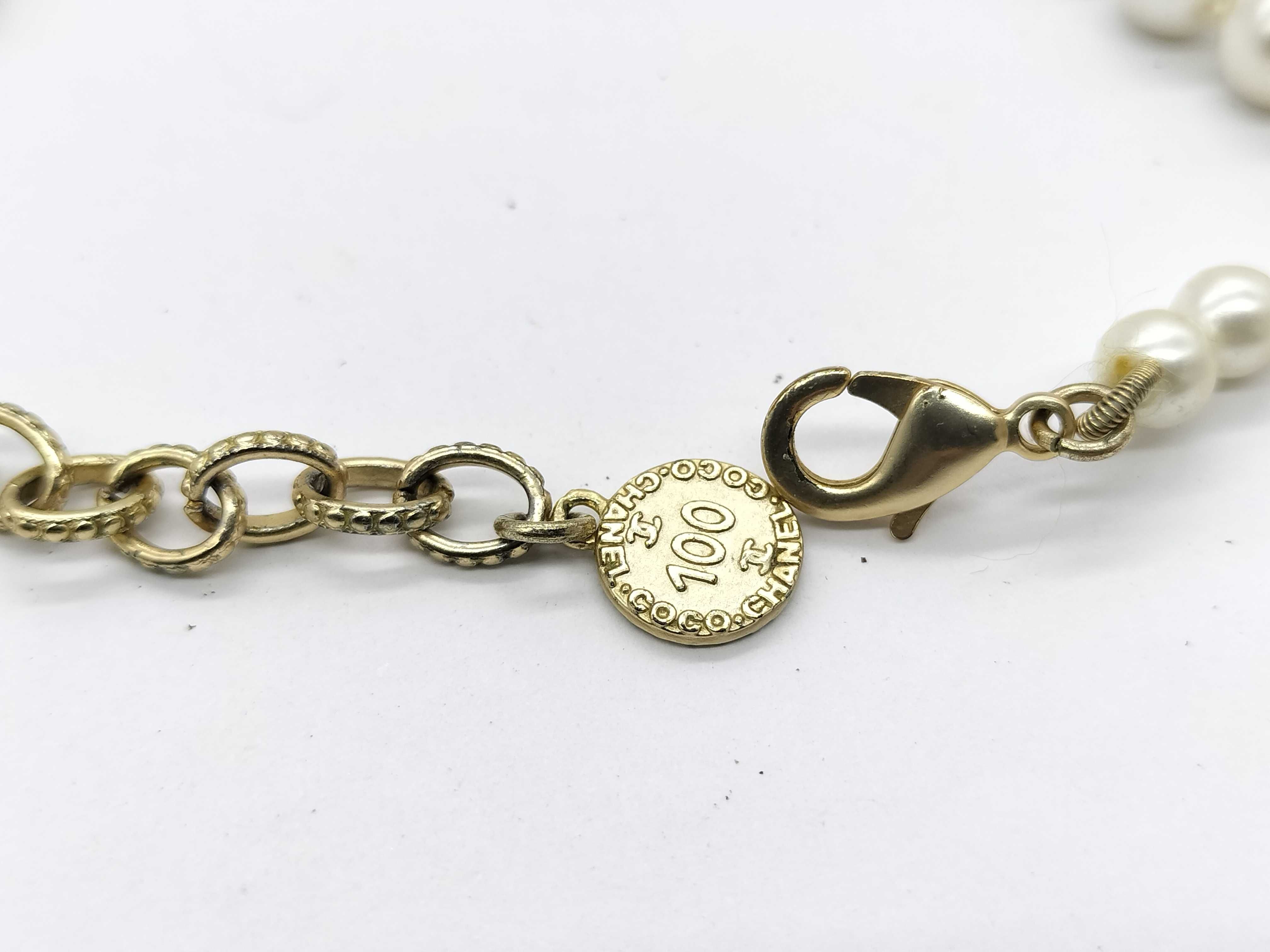 【水曜終了】(10696_0044)CHANEL ココマーク ネックレス ココマークパール ネックレス