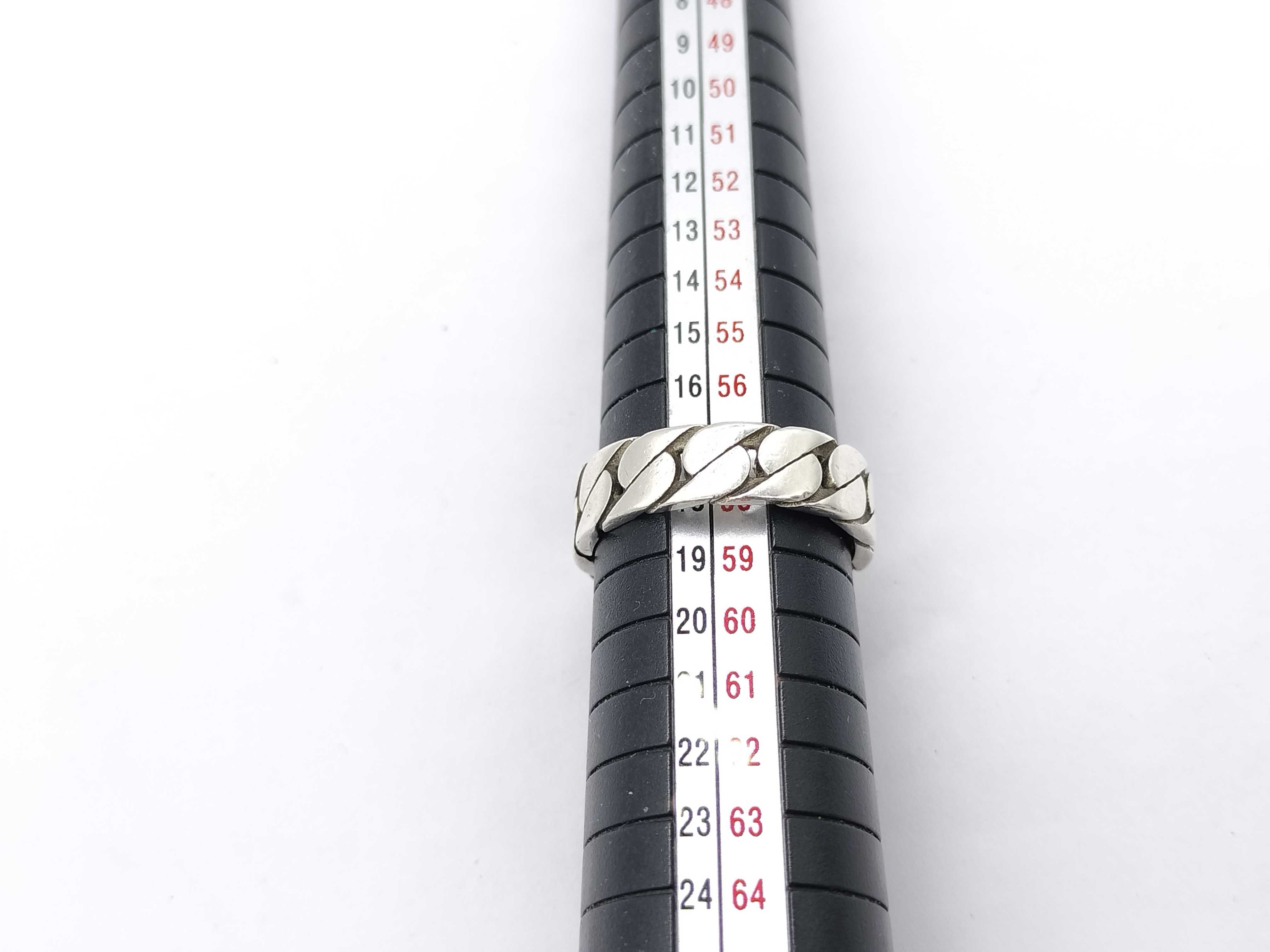 【水曜終了】(10709_0038)GUCCI インターロッキング リング 925 19号 リング