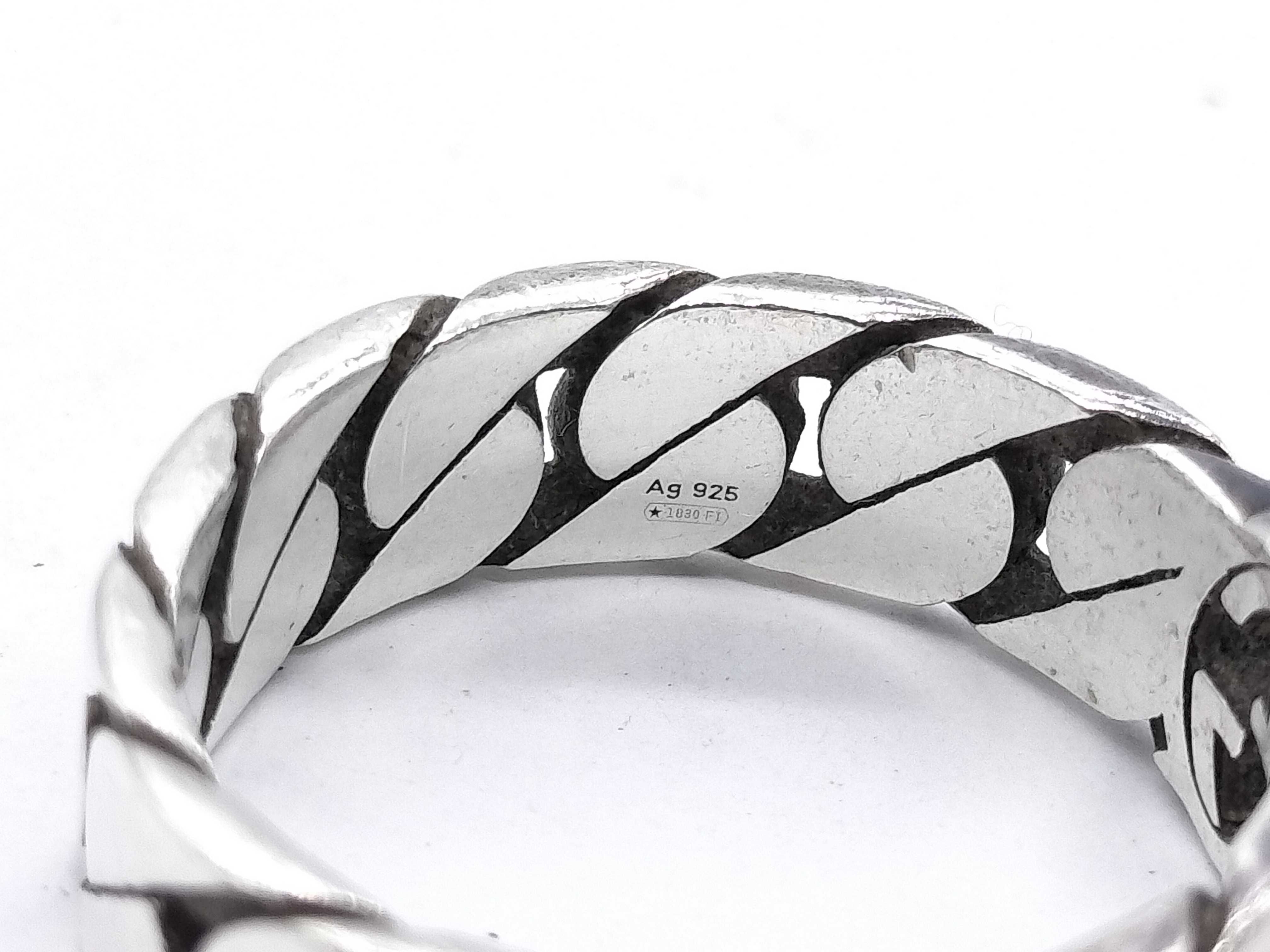 【水曜終了】(10709_0038)GUCCI インターロッキング リング 925 19号 リング