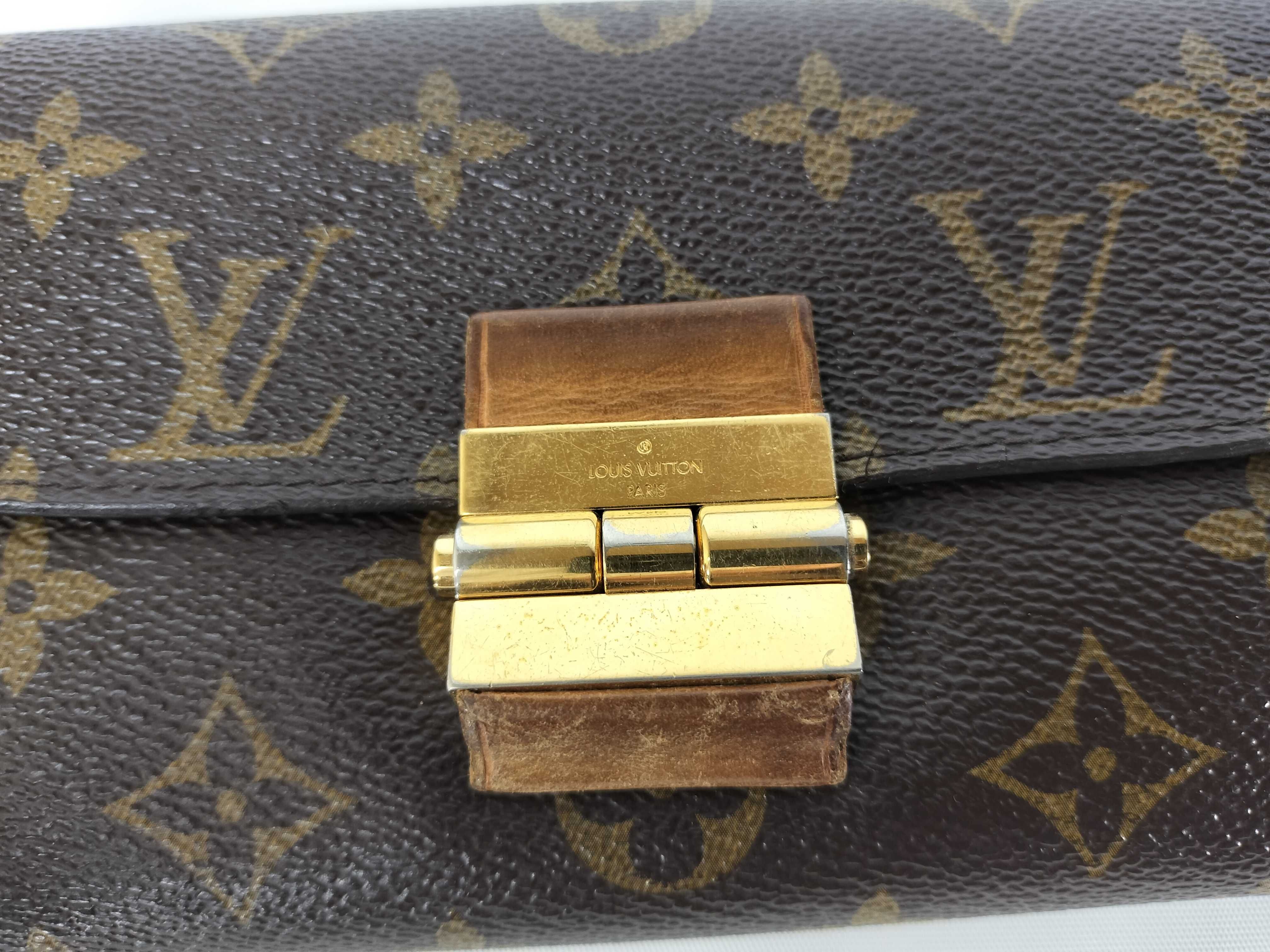 【水曜終了】(10708_0113)LOUIS VUITTON モノグラム ポルトフォイユエリゼ 財布