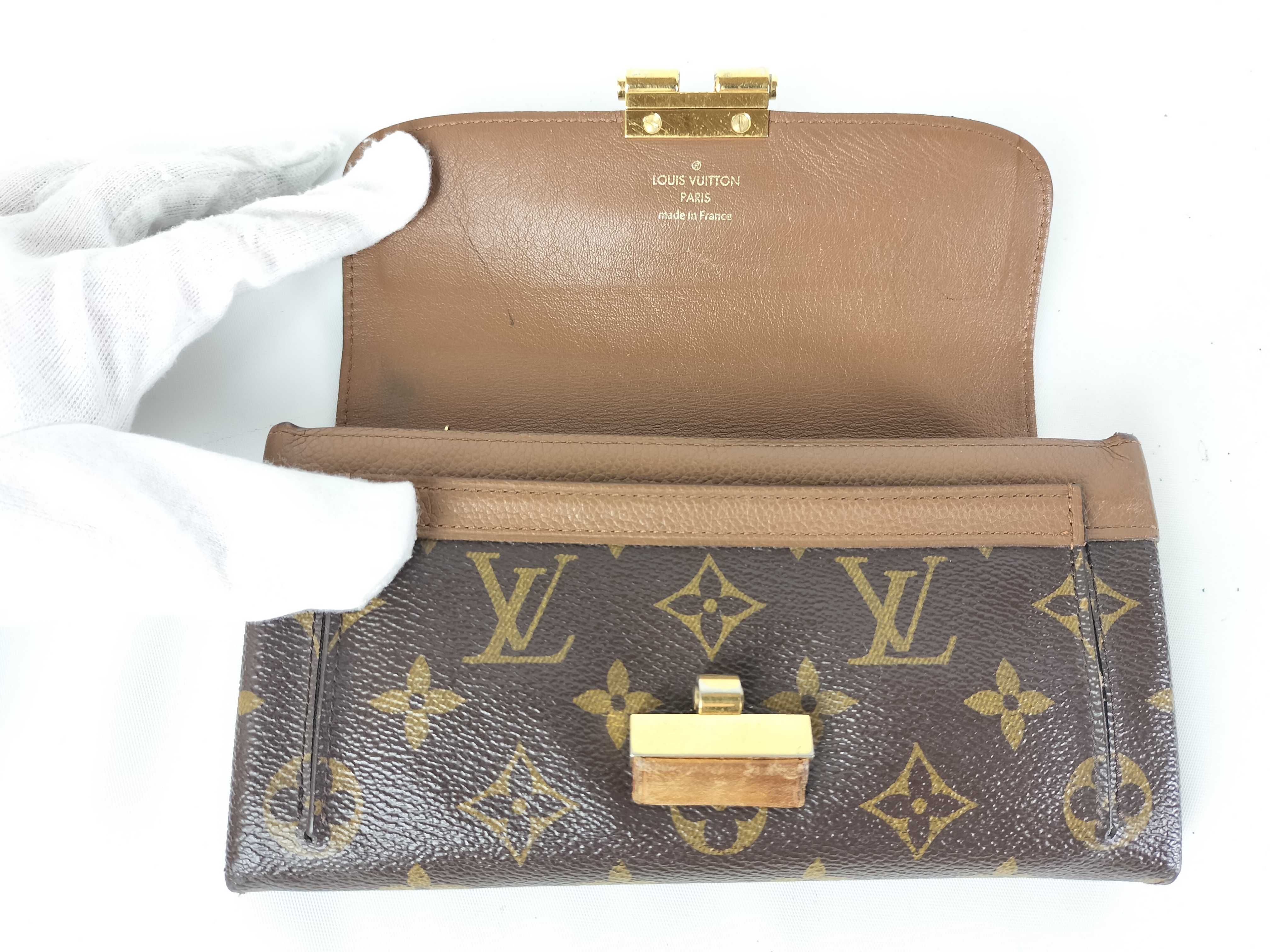 【水曜終了】(10708_0113)LOUIS VUITTON モノグラム ポルトフォイユエリゼ 財布
